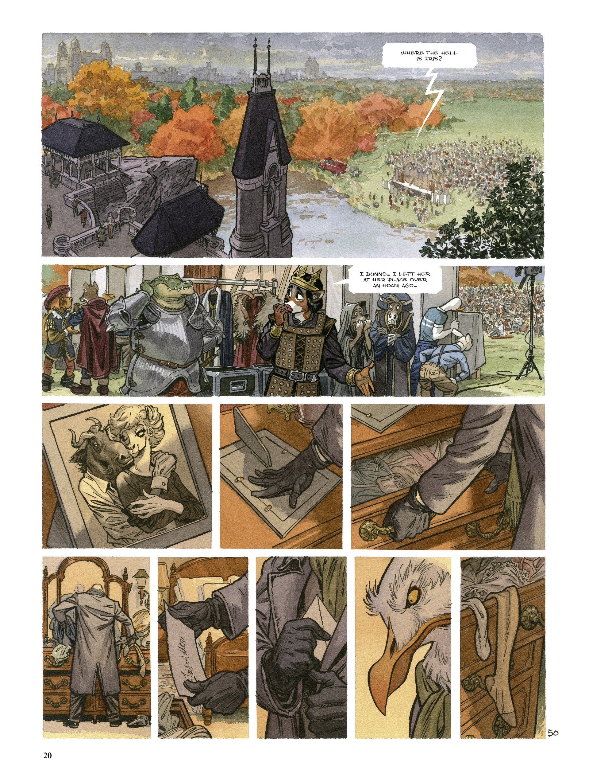 Blacksad (2016-) issue 6.1 - Page 20