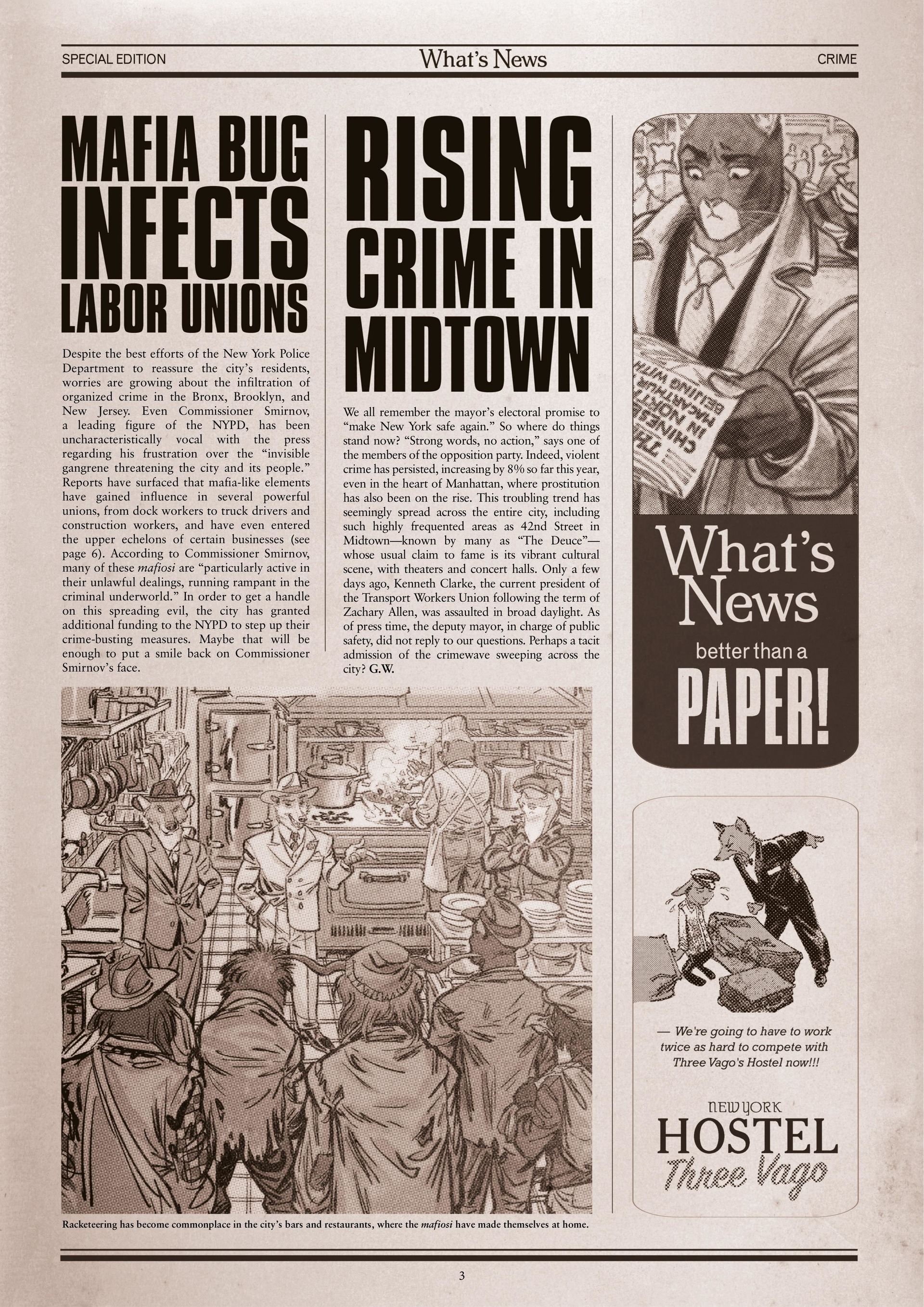 Blacksad - Special Edition: What's News (2021): Chapter 1 - Page 3