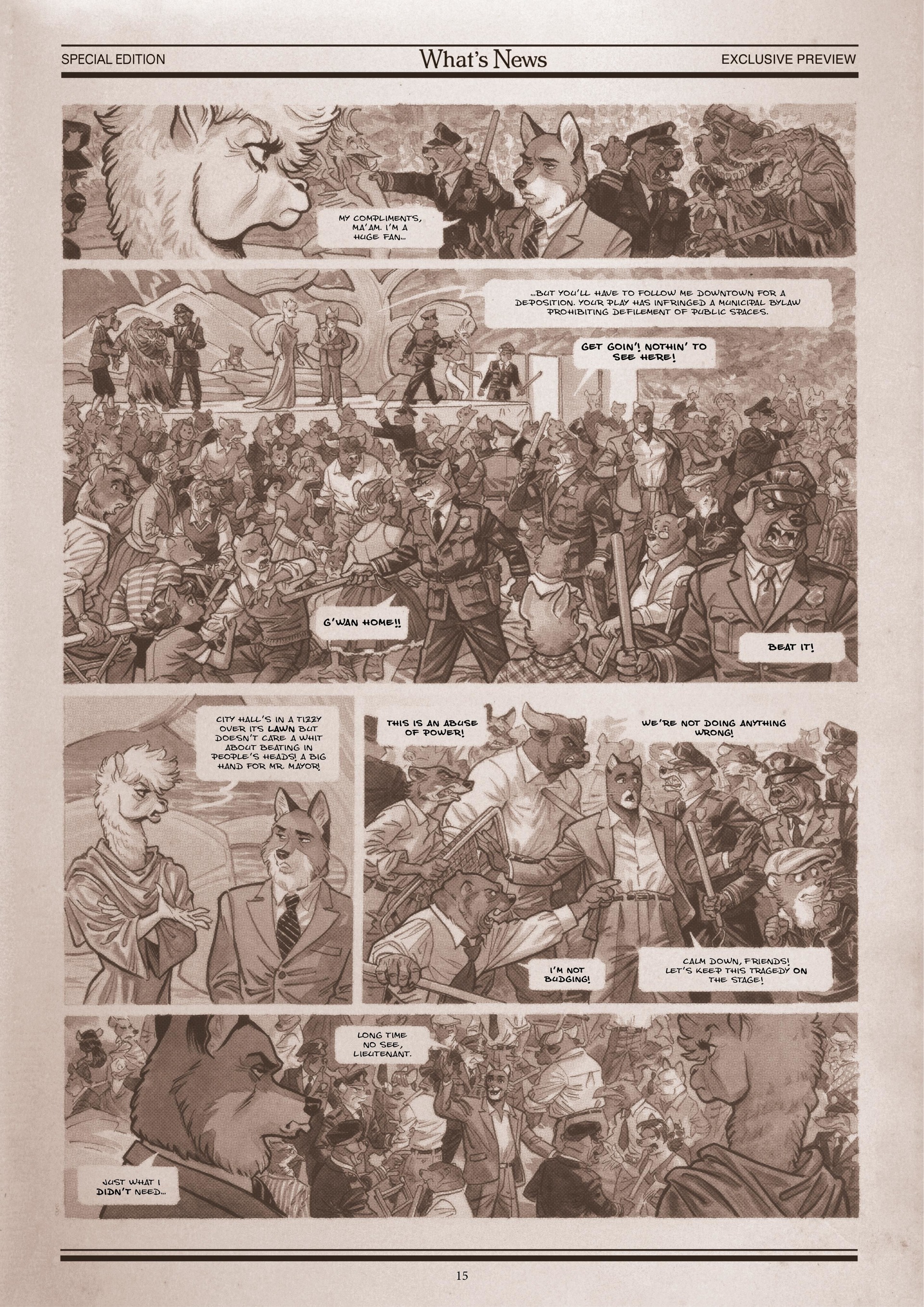 Blacksad - Special Edition: What's News (2021) issue 1 - Page 15