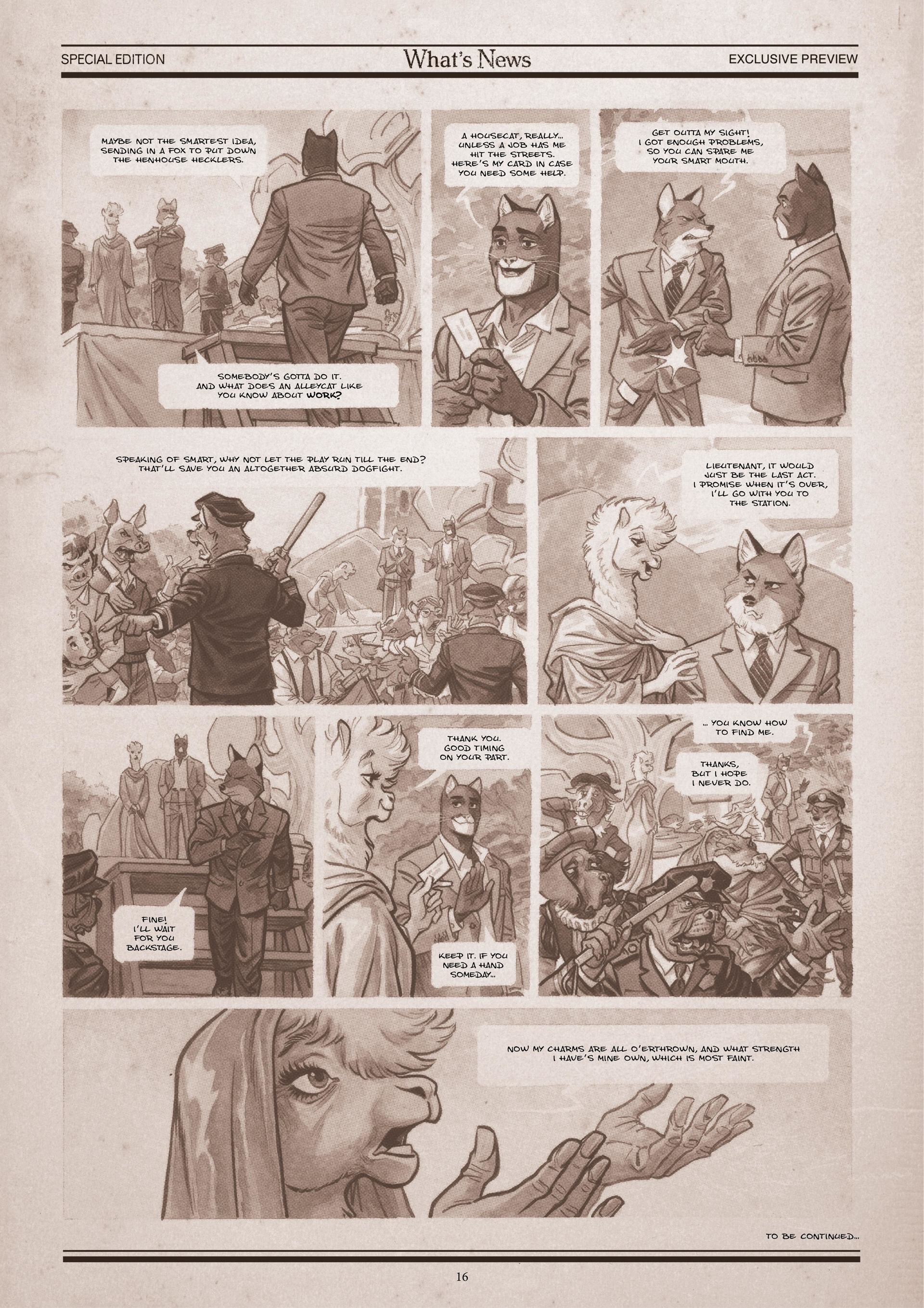 Blacksad - Special Edition: What's News (2021) issue 1 - Page 16