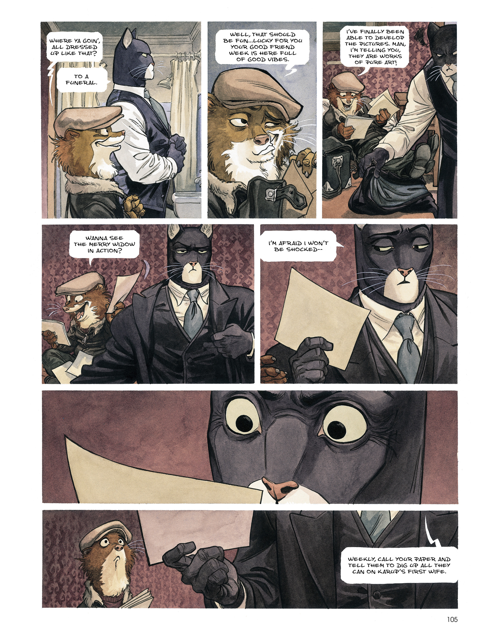 Blacksad: The Collected Stories (2020) issue 1 - Page 107