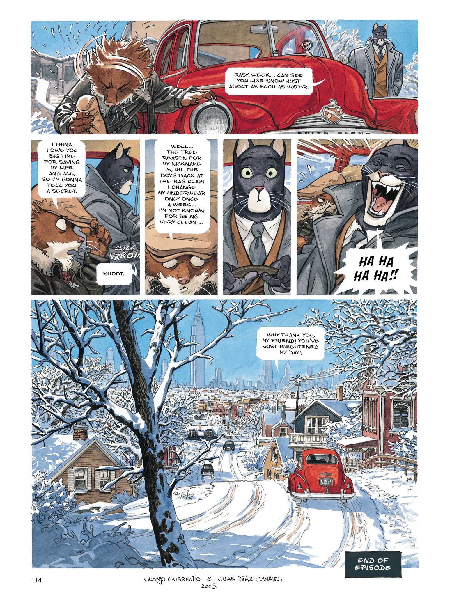 Blacksad: The Collected Stories (2020) issue 1 - Page 116