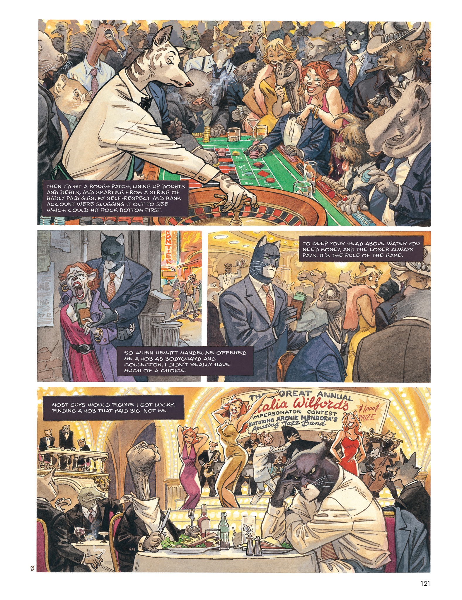 Blacksad: The Collected Stories (2020) issue 1 - Page 123