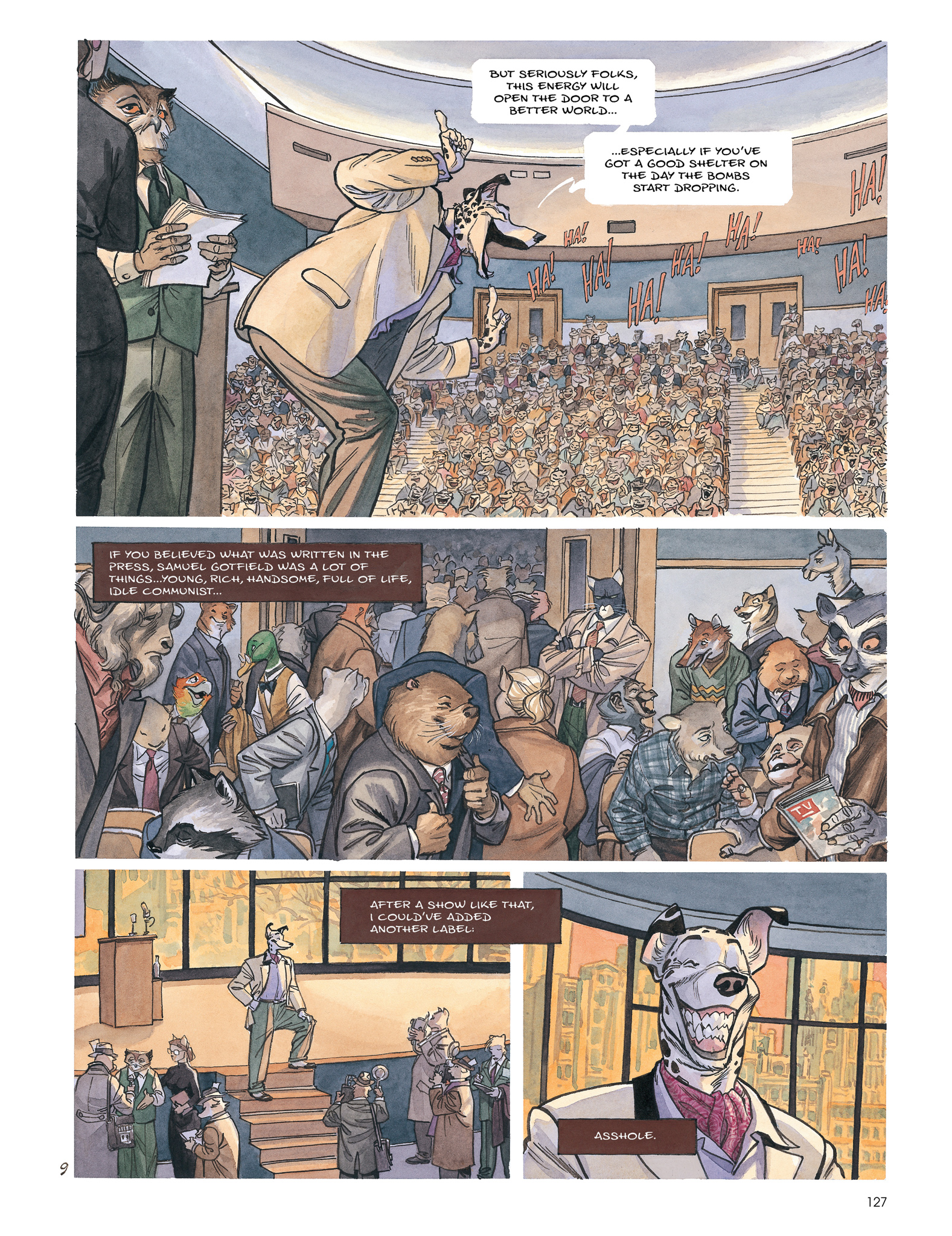 Blacksad: The Collected Stories (2020) issue 1 - Page 129