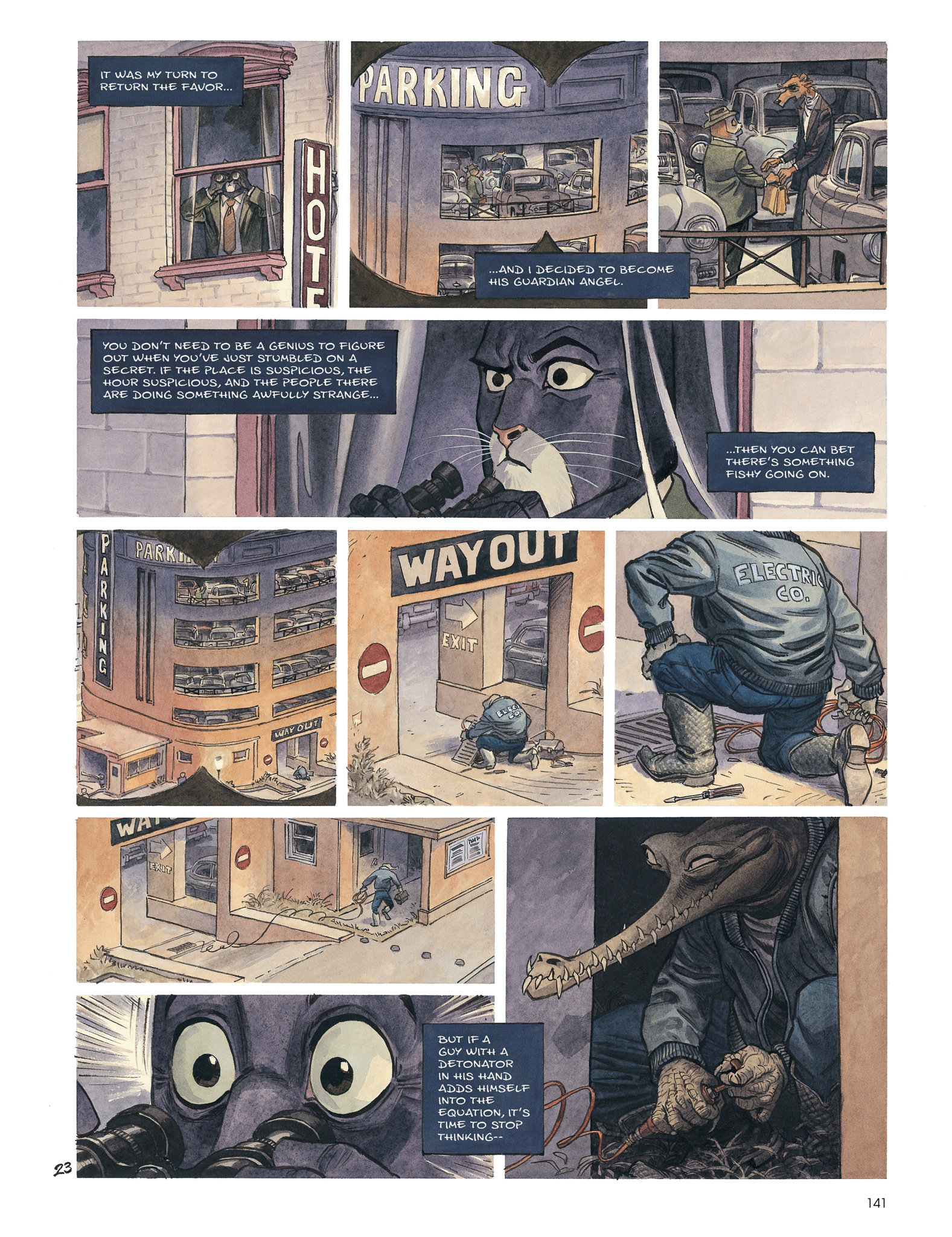 Blacksad: The Collected Stories (2020) issue 1 - Page 143