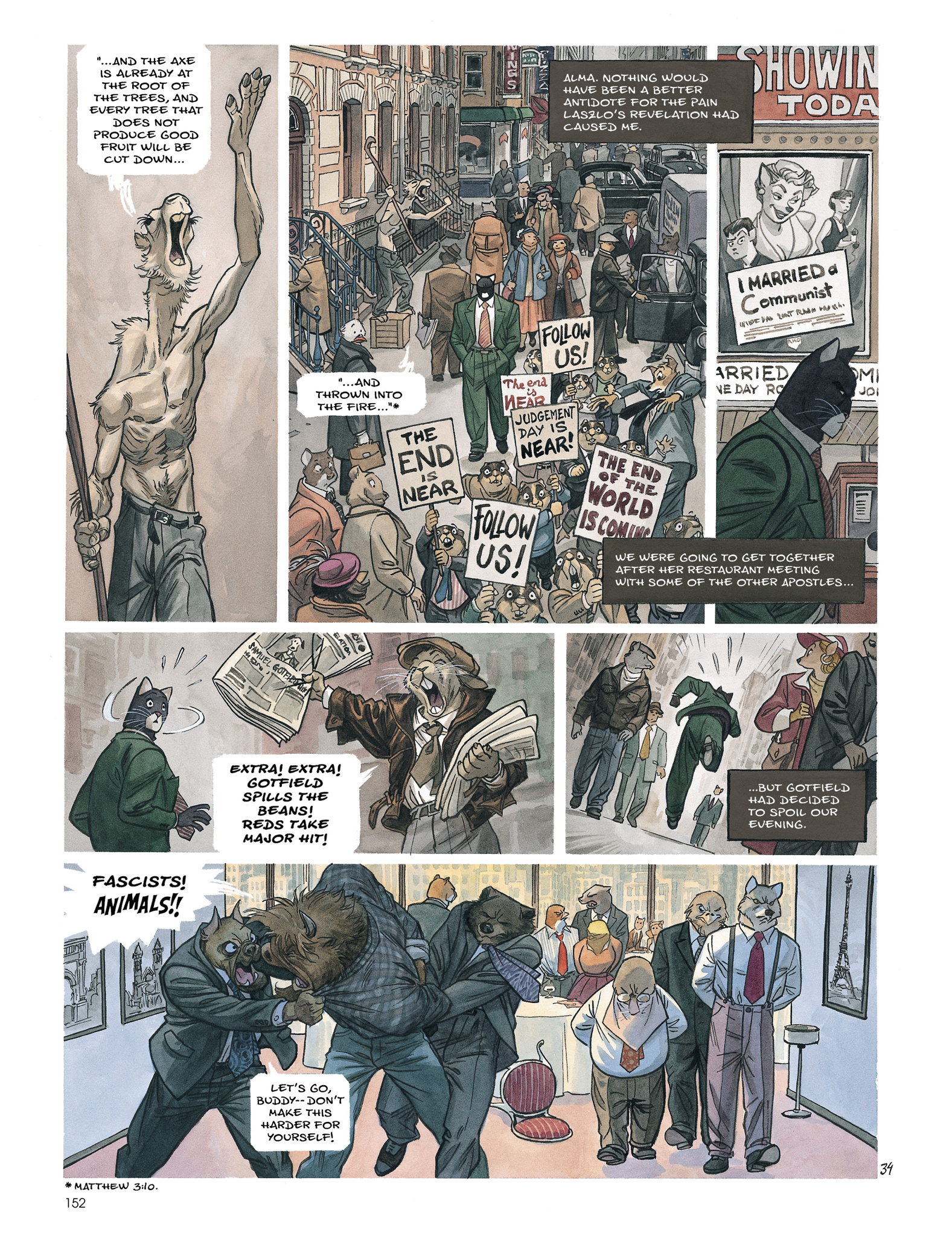 Blacksad: The Collected Stories (2020) issue 1 - Page 154