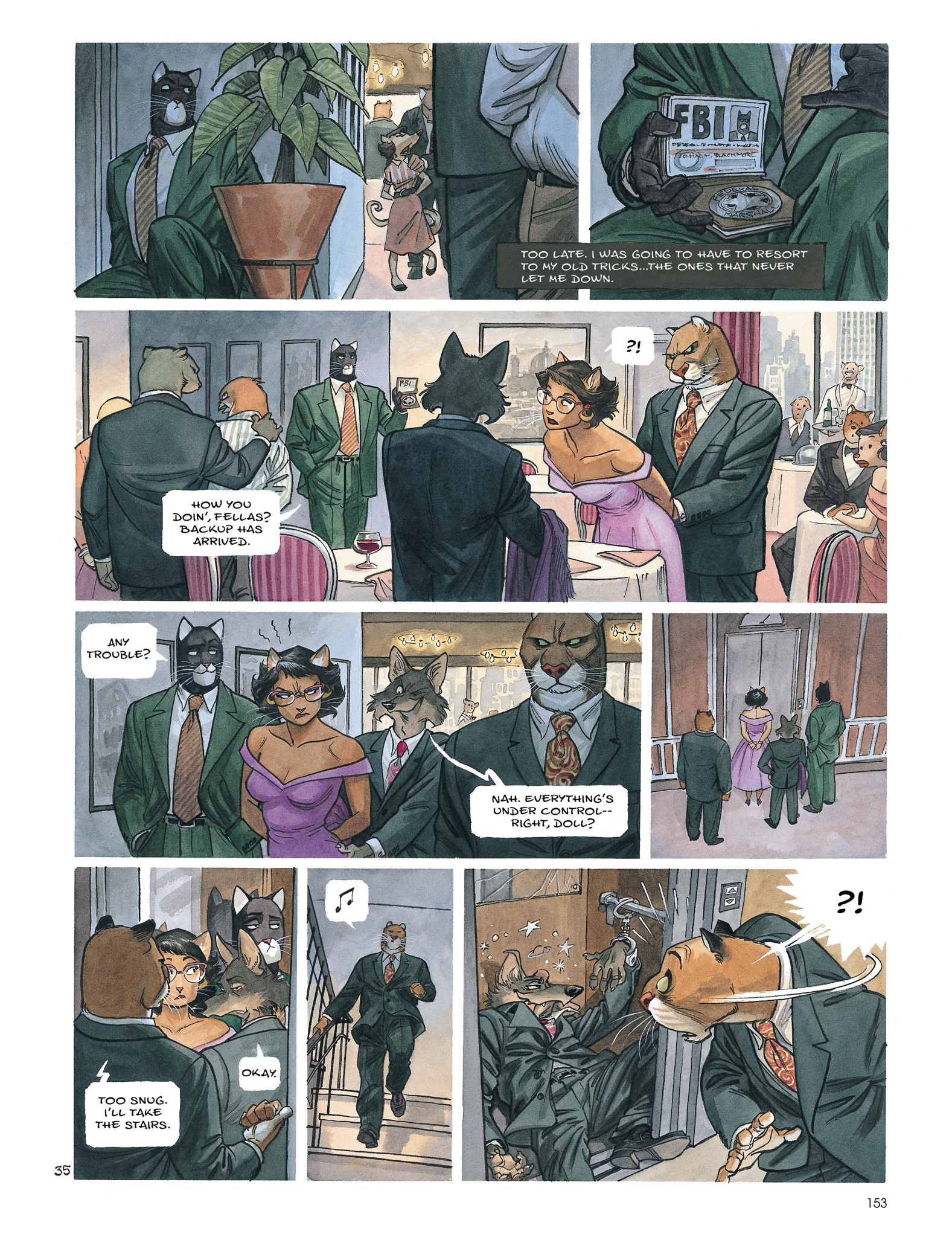 Blacksad: The Collected Stories (2020) issue 1 - Page 155