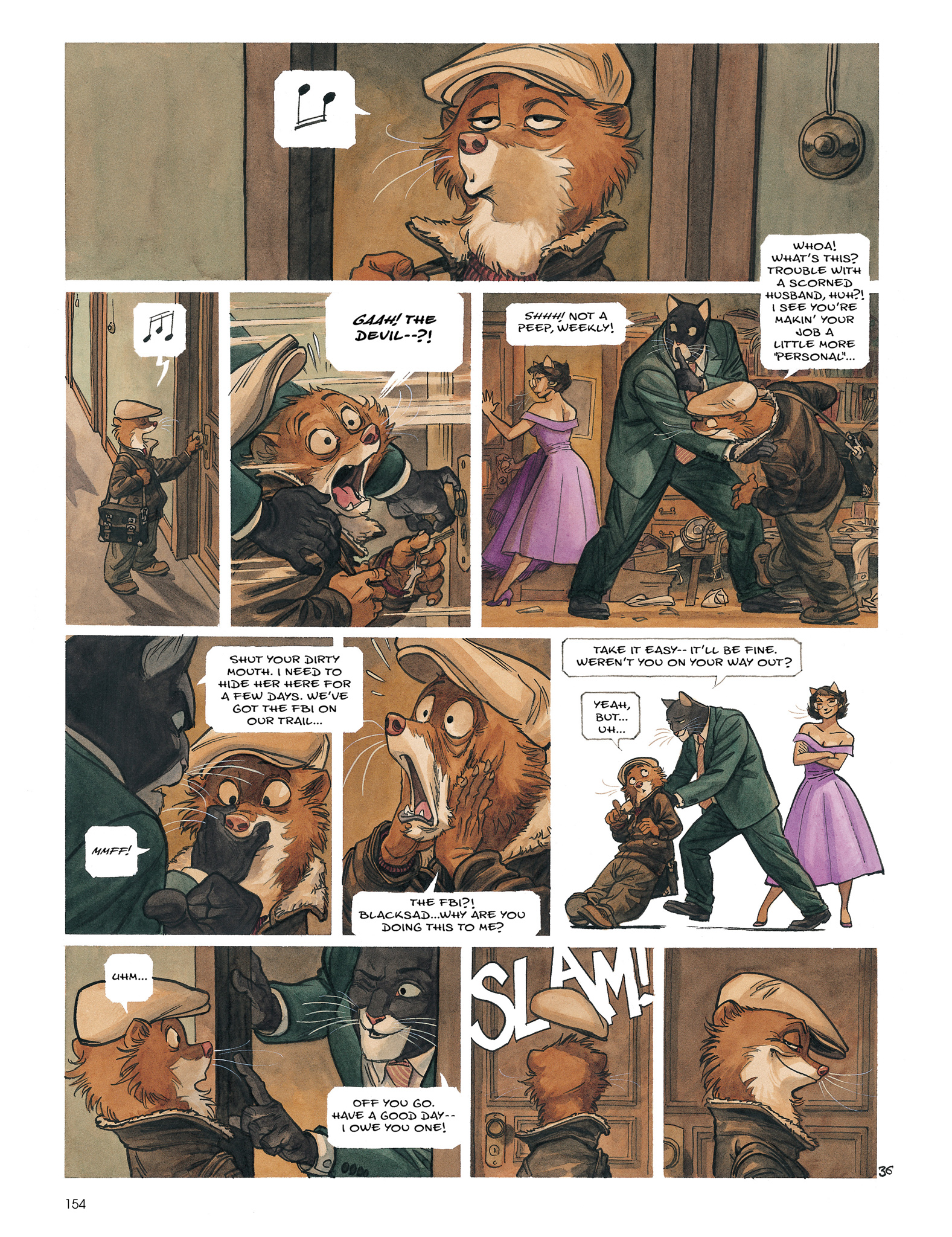 Blacksad: The Collected Stories (2020) issue 1 - Page 156