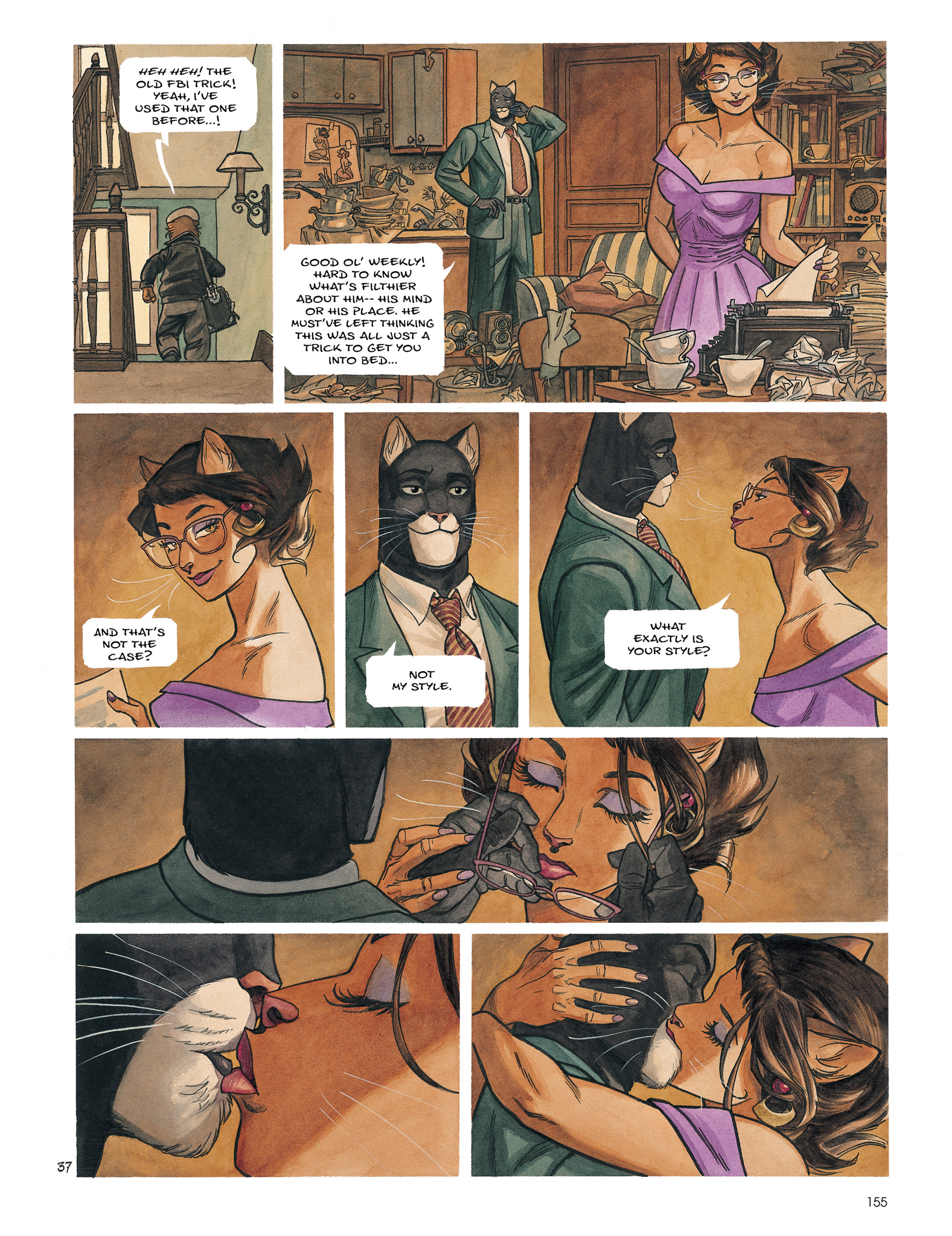 Blacksad: The Collected Stories (2020) issue 1 - Page 157