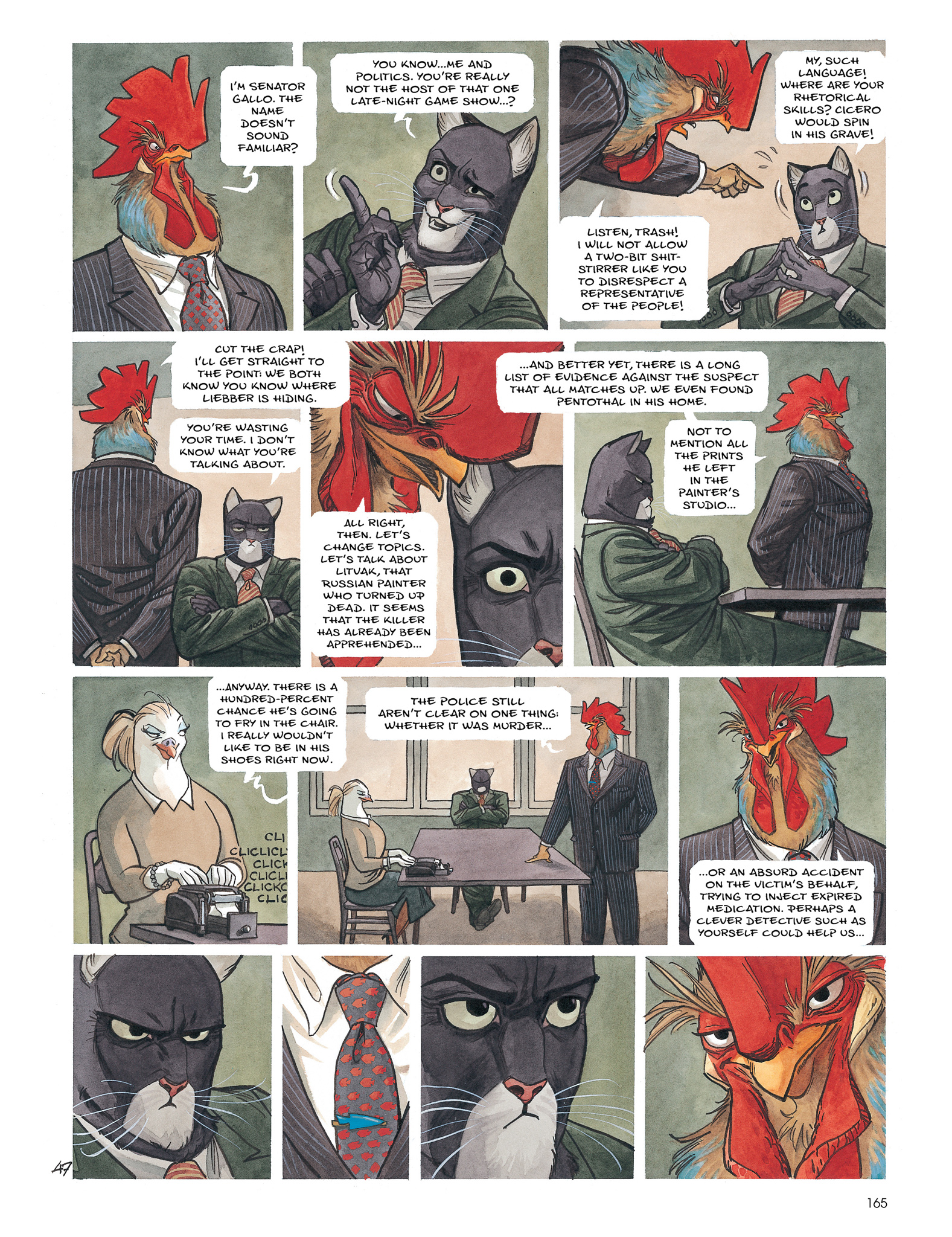 Blacksad: The Collected Stories (2020) issue 1 - Page 167