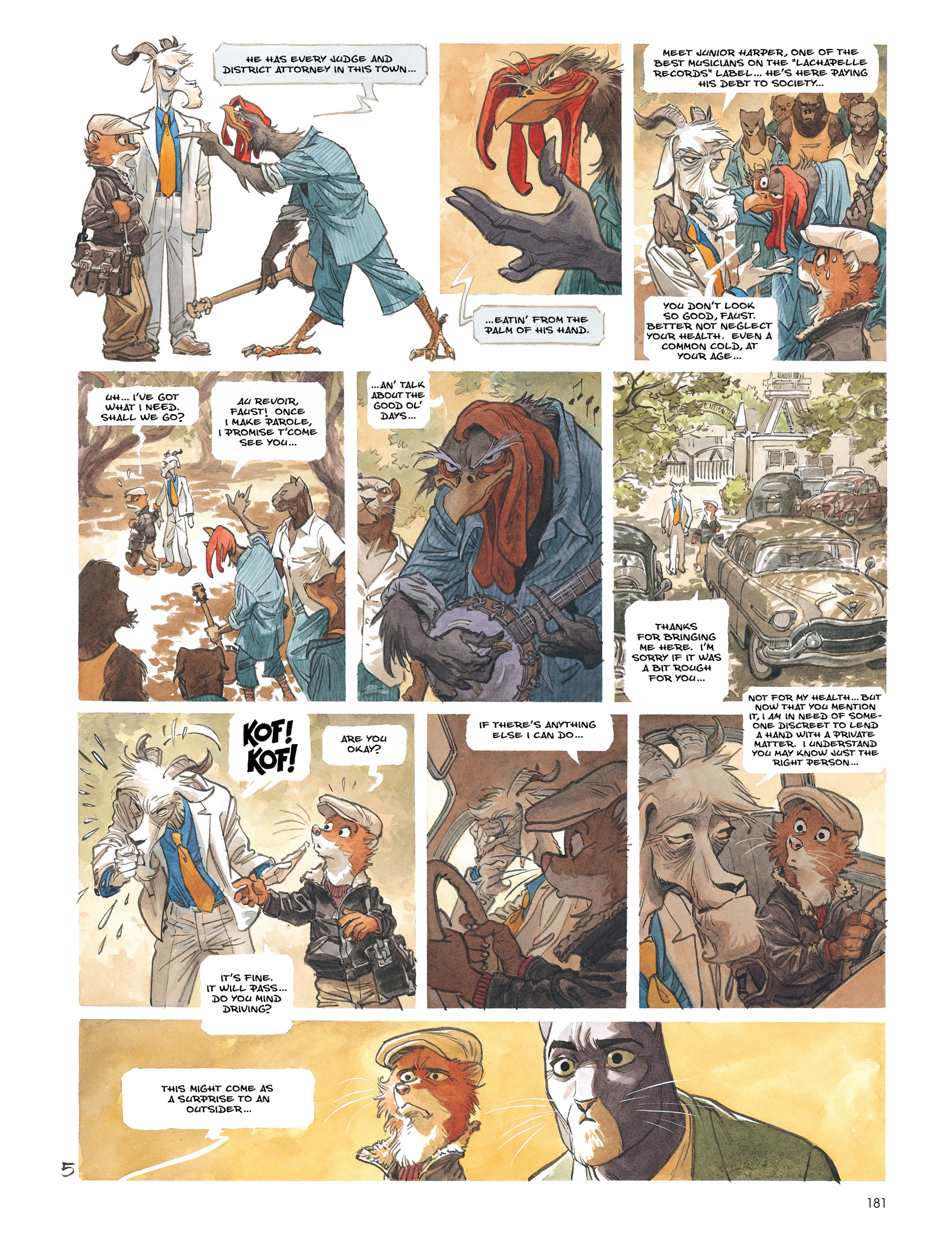 Blacksad: The Collected Stories (2020) issue 1 - Page 183