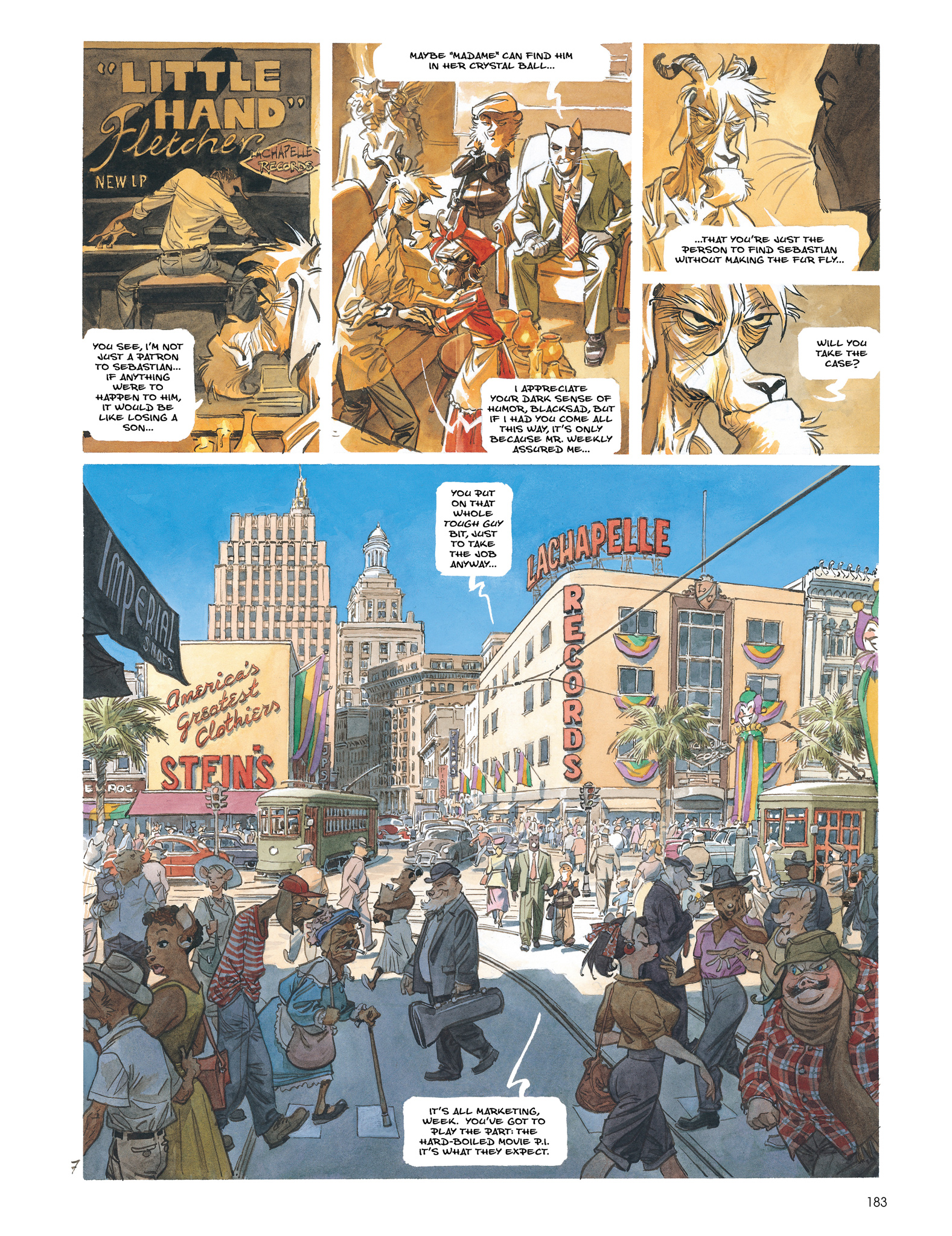 Blacksad: The Collected Stories (2020) issue 1 - Page 185