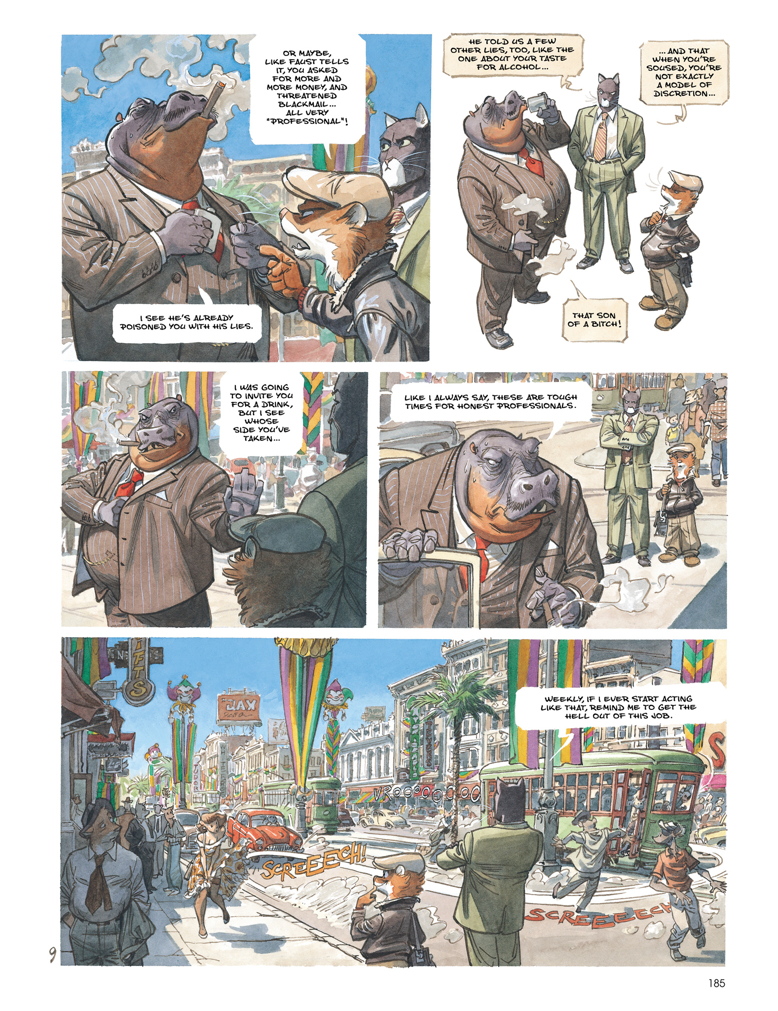 Blacksad: The Collected Stories (2020) issue 1 - Page 187