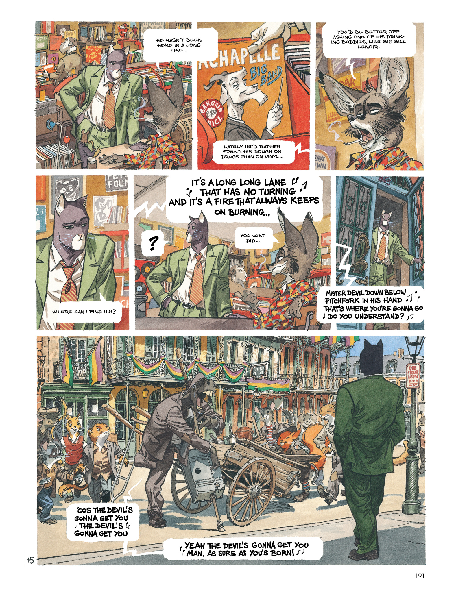 Blacksad: The Collected Stories (2020) issue 1 - Page 193