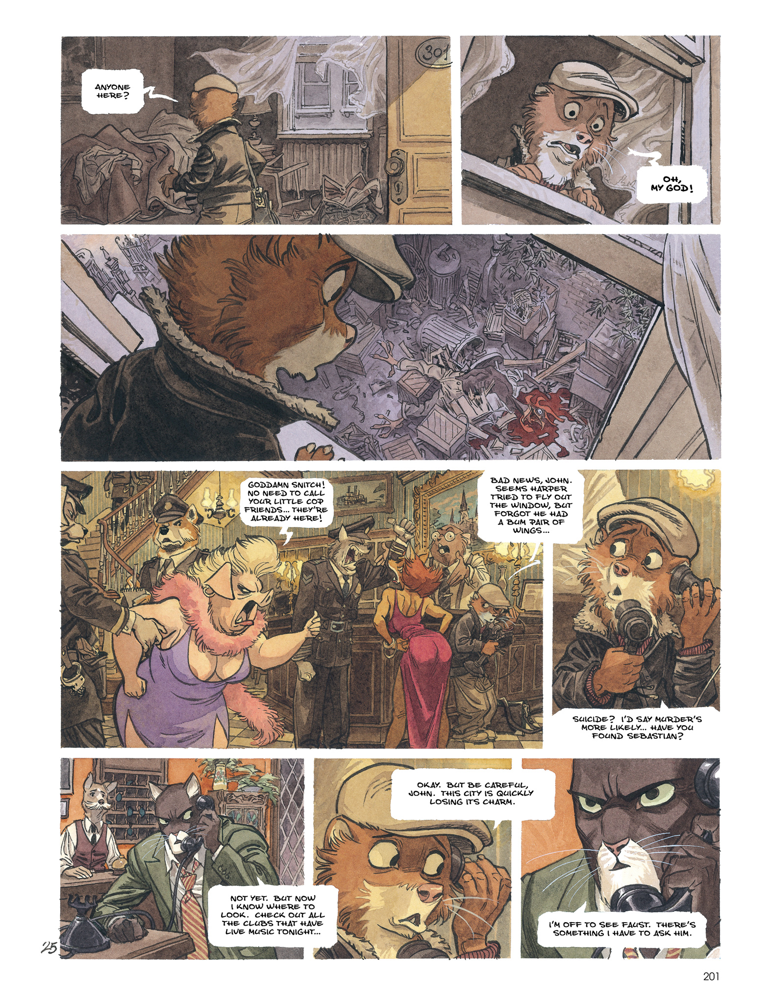 Blacksad: The Collected Stories (2020) issue 1 - Page 203