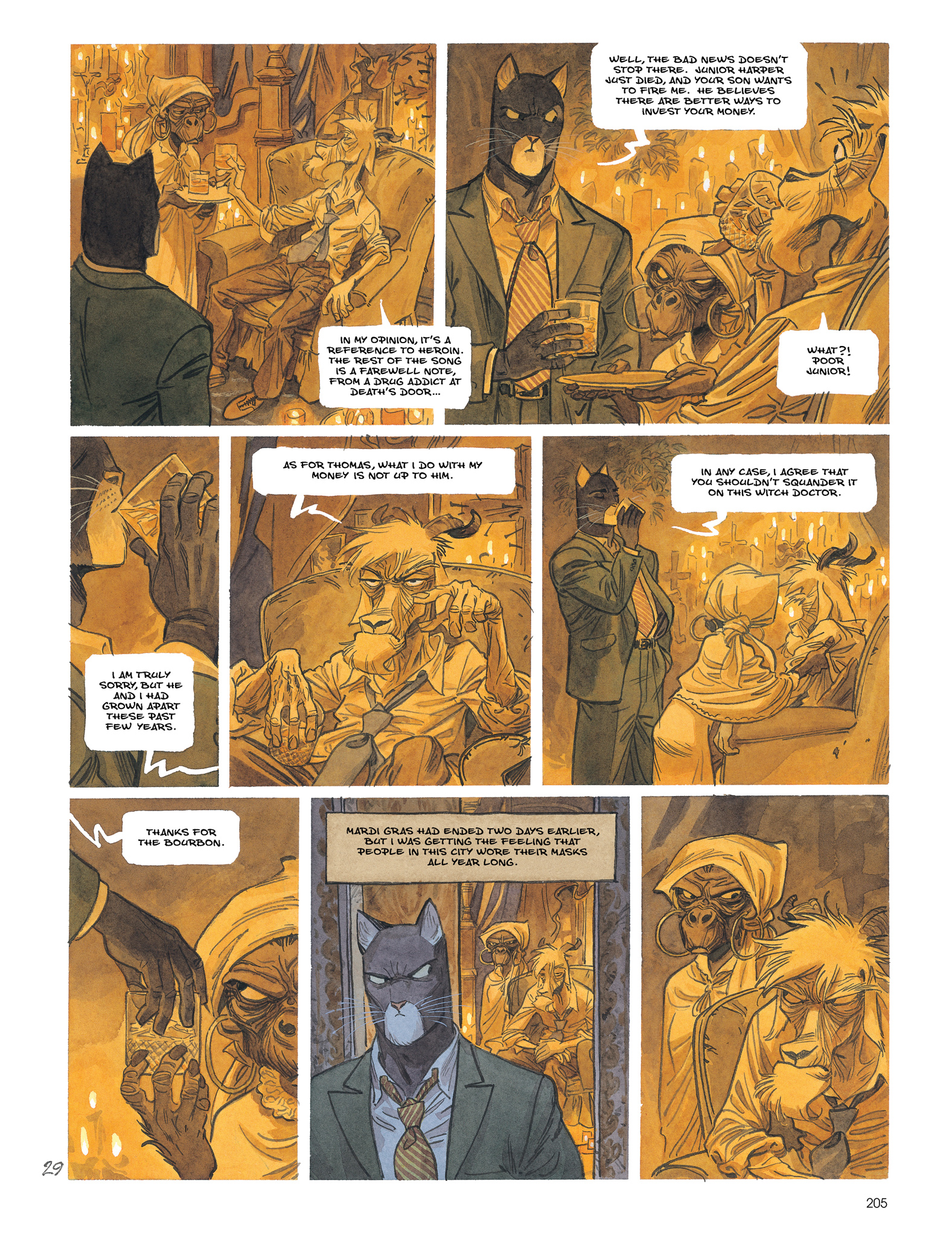 Blacksad: The Collected Stories (2020) issue 1 - Page 207