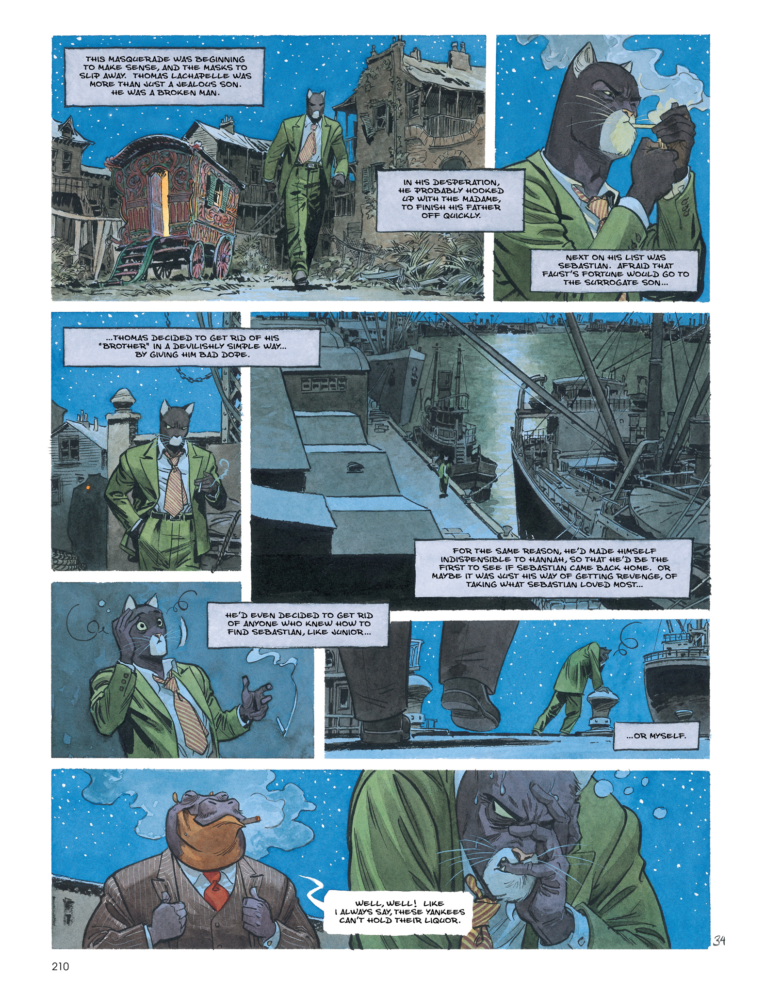 Blacksad: The Collected Stories (2020) issue 1 - Page 212