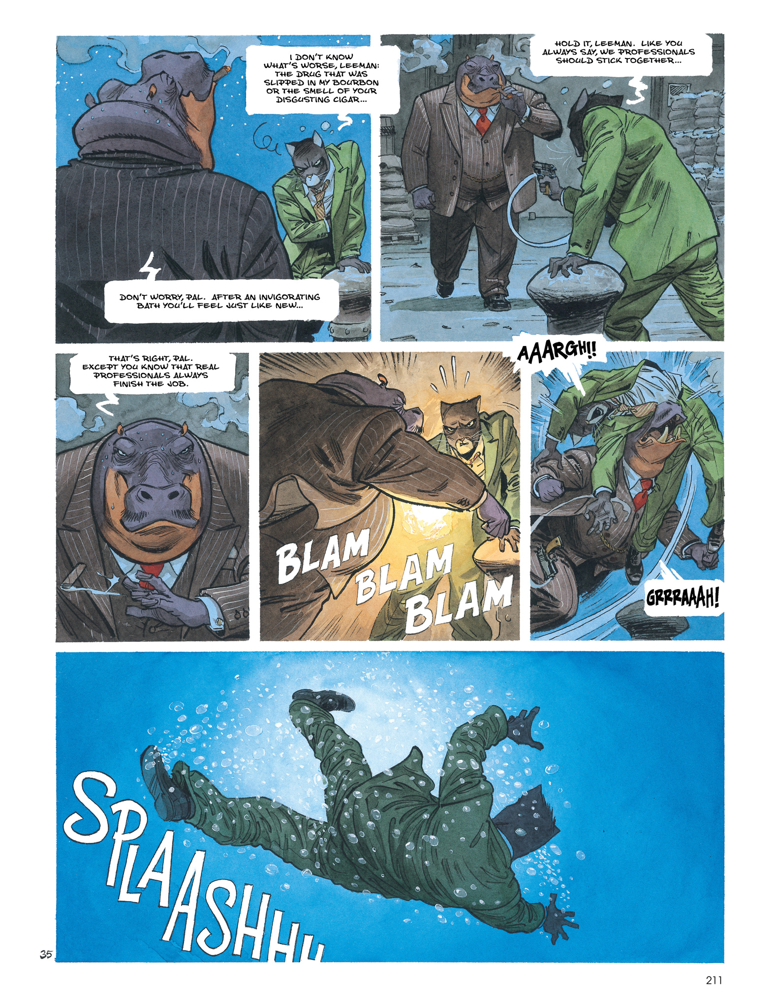 Blacksad: The Collected Stories (2020) issue 1 - Page 213