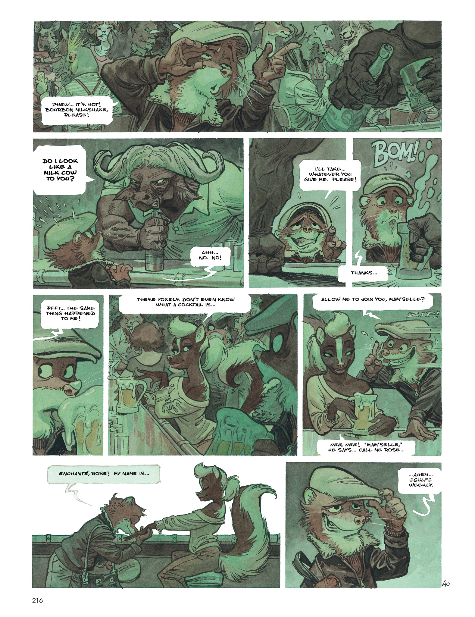 Blacksad: The Collected Stories (2020) issue 1 - Page 218