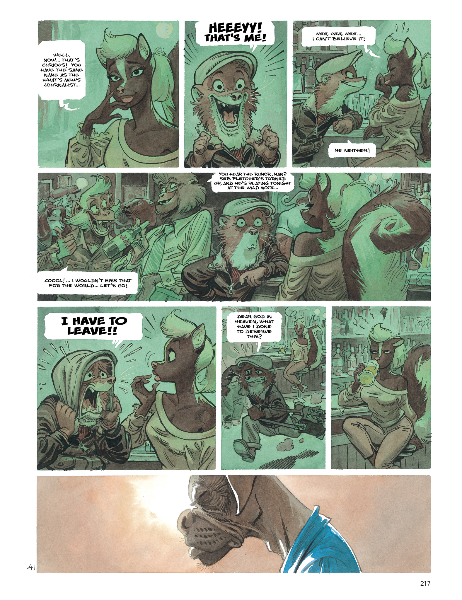 Blacksad: The Collected Stories (2020) issue 1 - Page 219