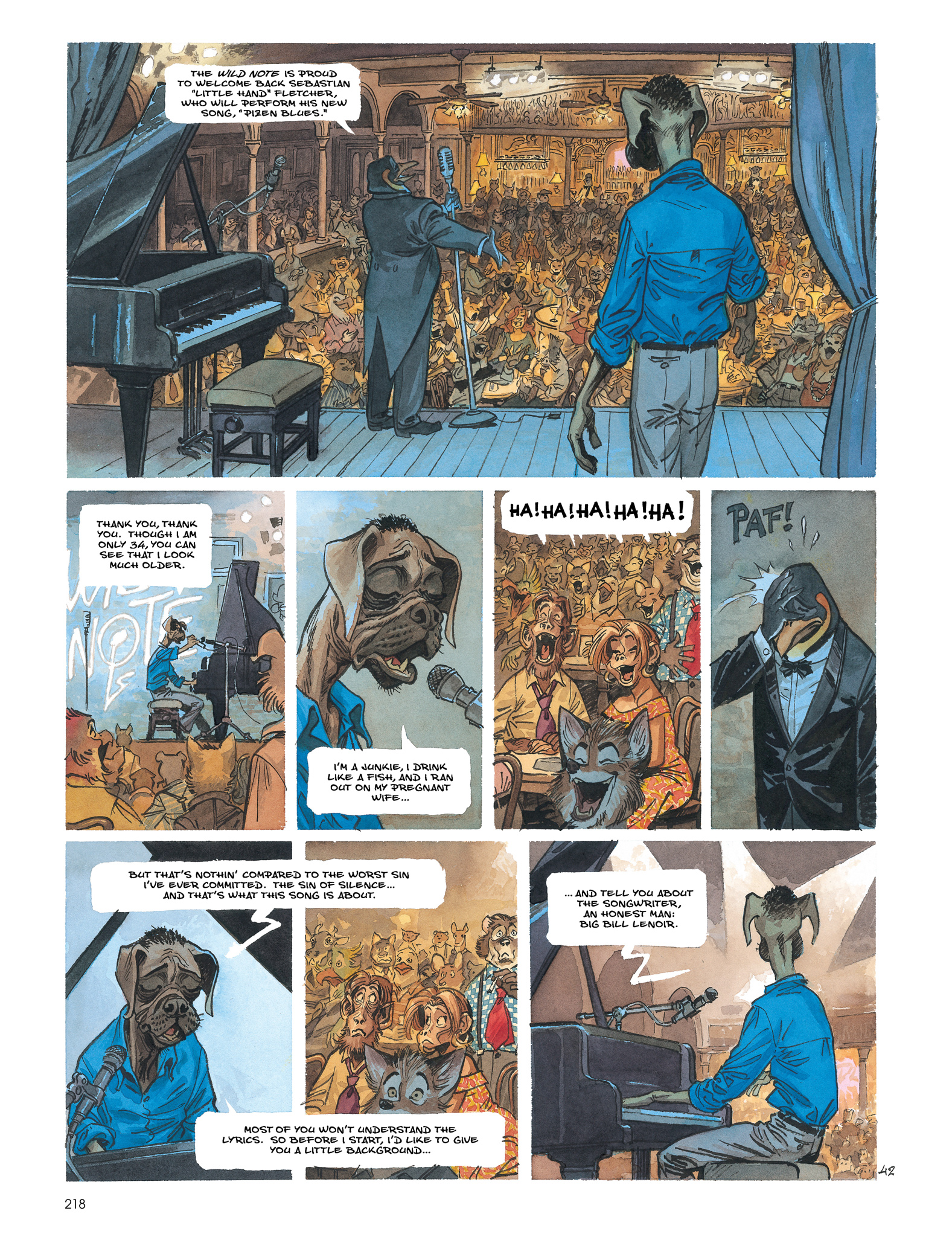 Blacksad: The Collected Stories (2020) issue 1 - Page 220