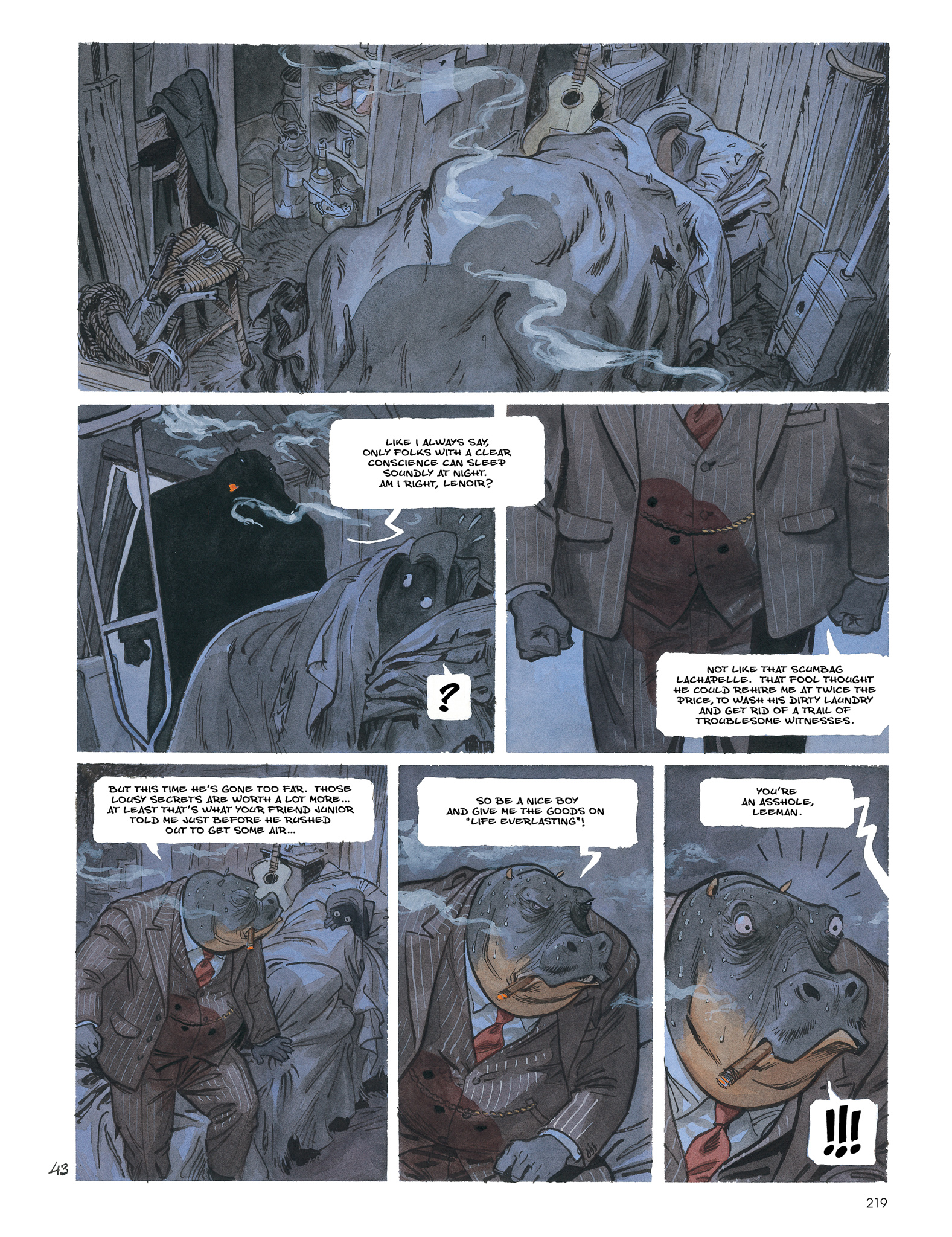 Blacksad: The Collected Stories (2020) issue 1 - Page 221