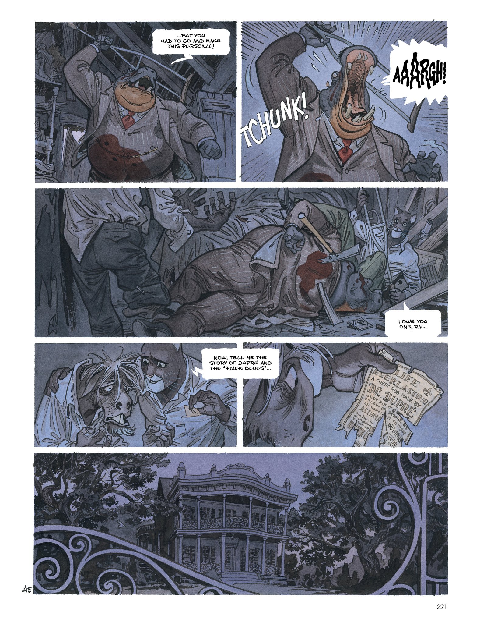 Blacksad: The Collected Stories (2020) issue 1 - Page 223