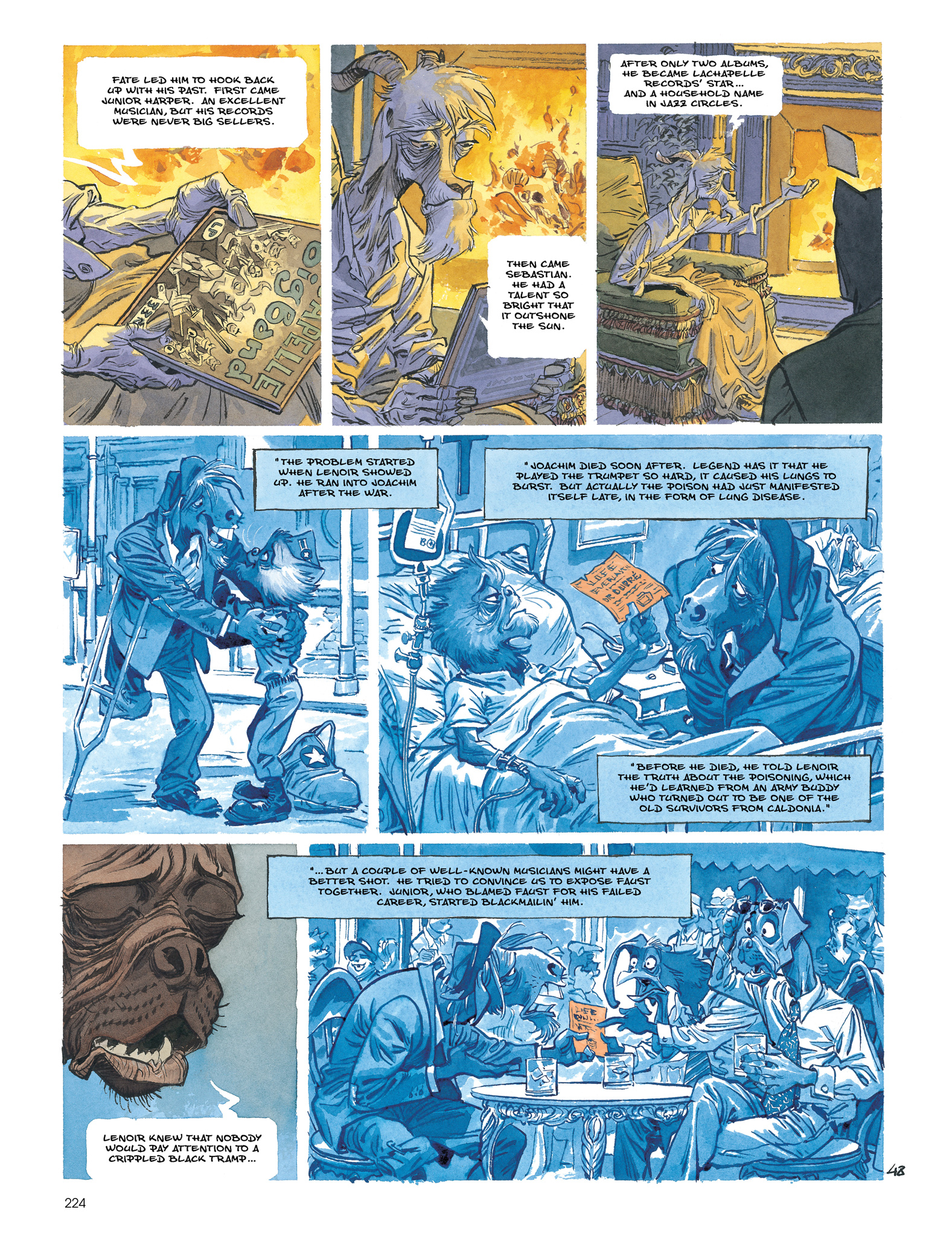 Blacksad: The Collected Stories (2020) issue 1 - Page 226