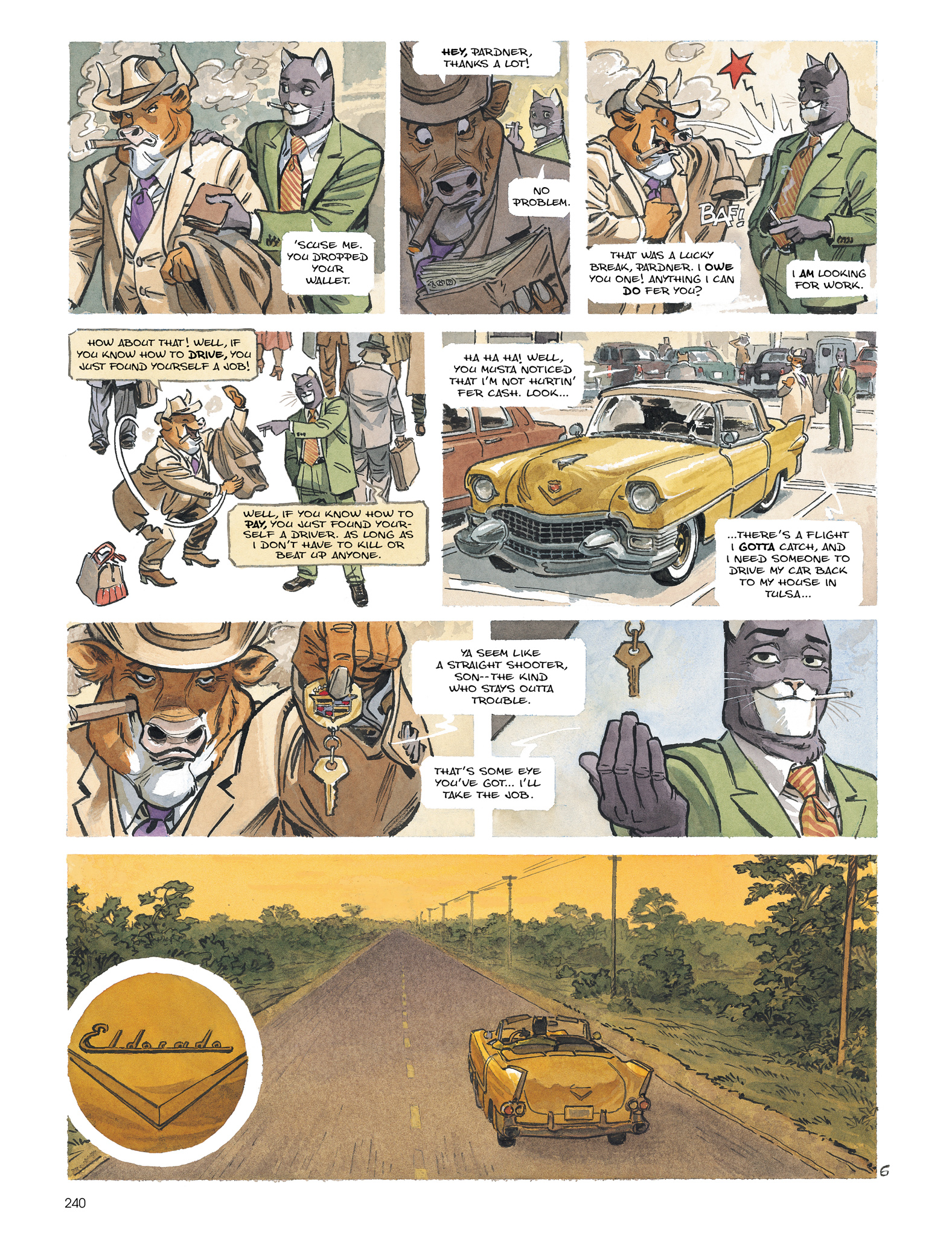 Blacksad: The Collected Stories (2020) issue 1 - Page 242