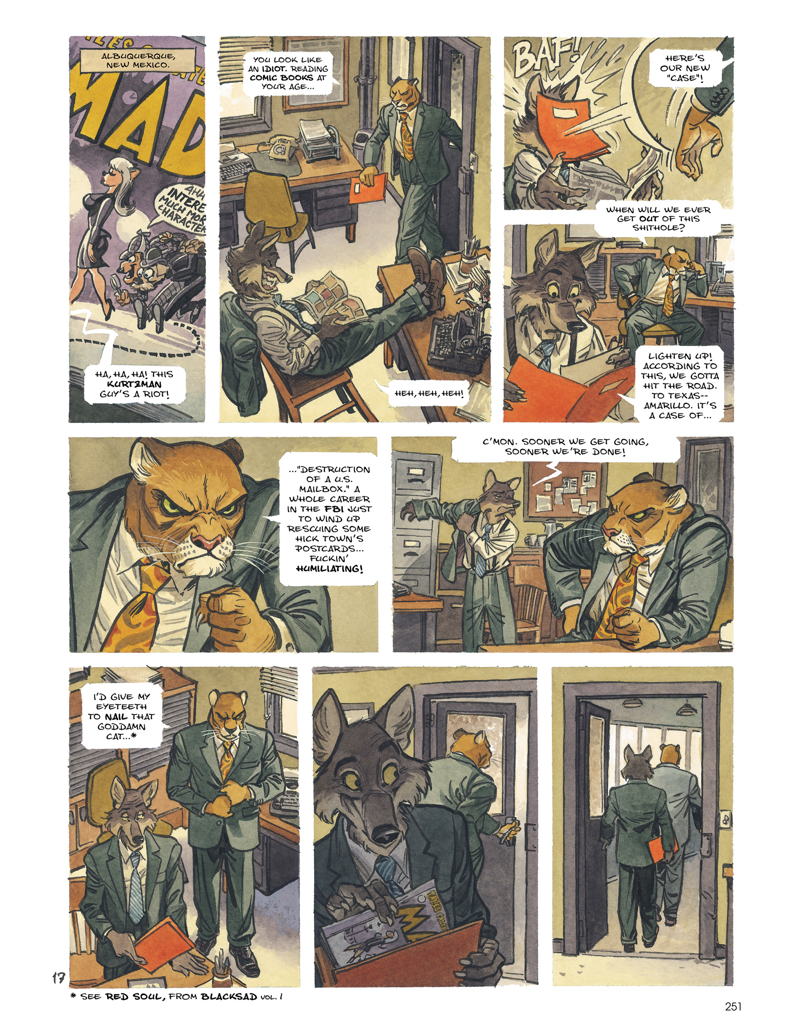 Blacksad: The Collected Stories (2020) issue 1 - Page 253