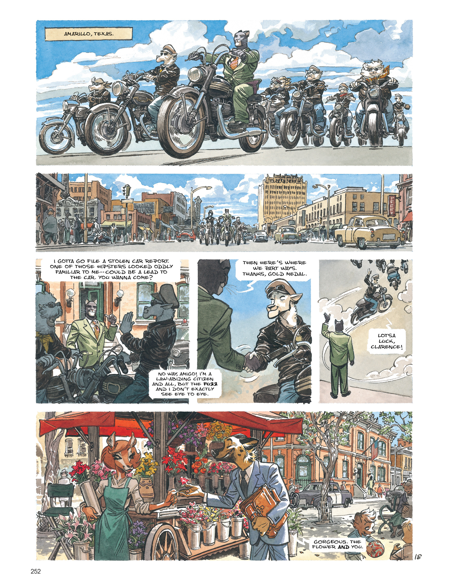 Blacksad: The Collected Stories (2020) issue 1 - Page 254