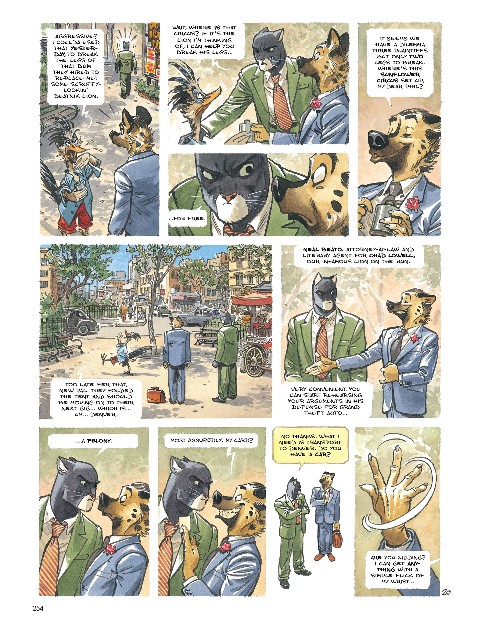 Blacksad: The Collected Stories (2020) issue 1 - Page 256