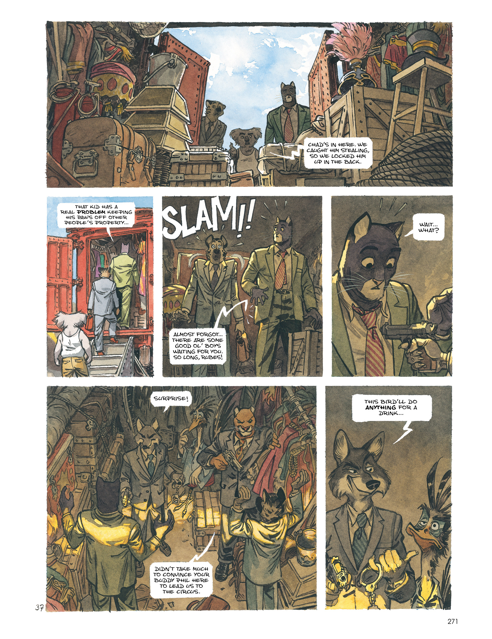 Blacksad: The Collected Stories (2020) issue 1 - Page 273