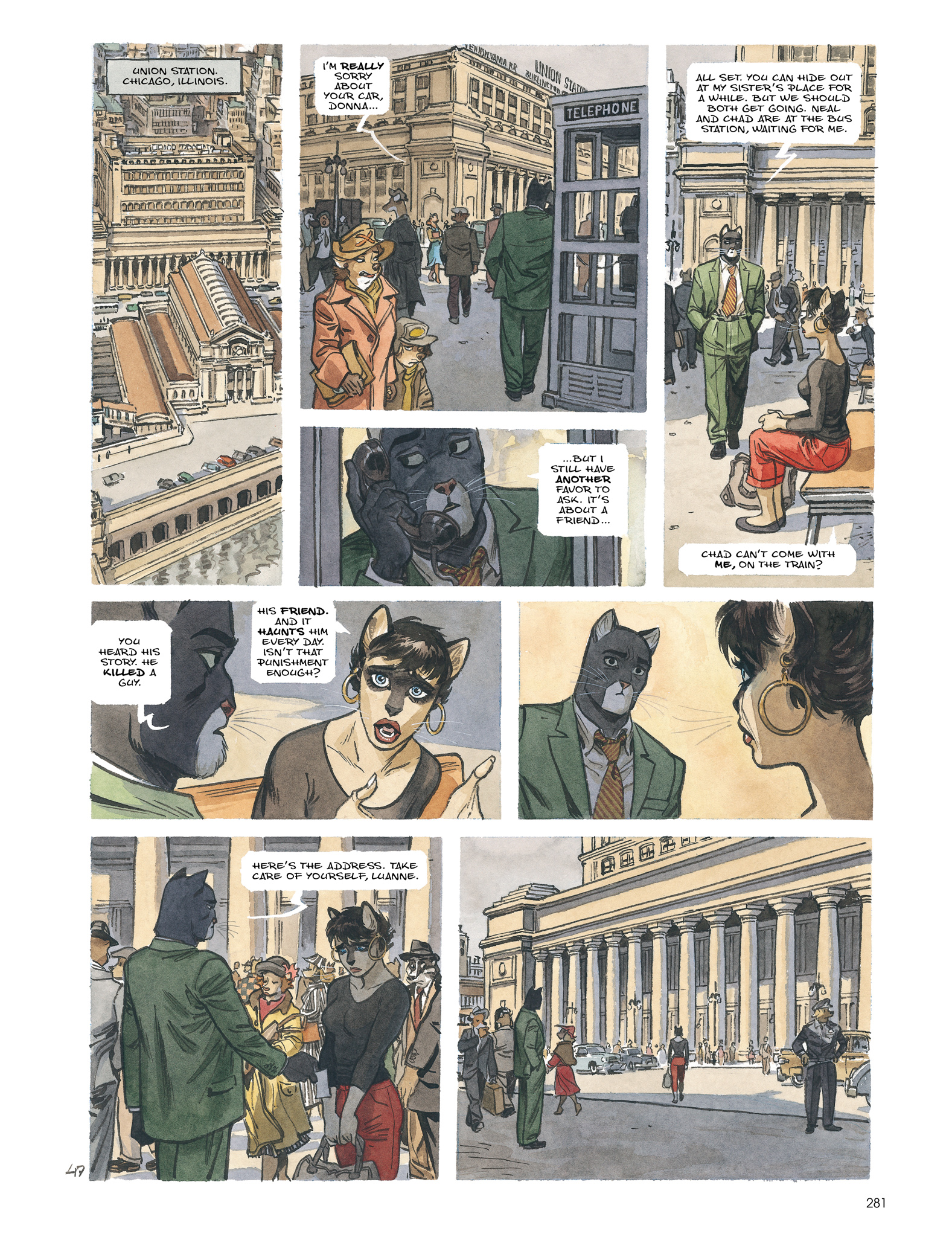 Blacksad: The Collected Stories (2020) issue 1 - Page 283