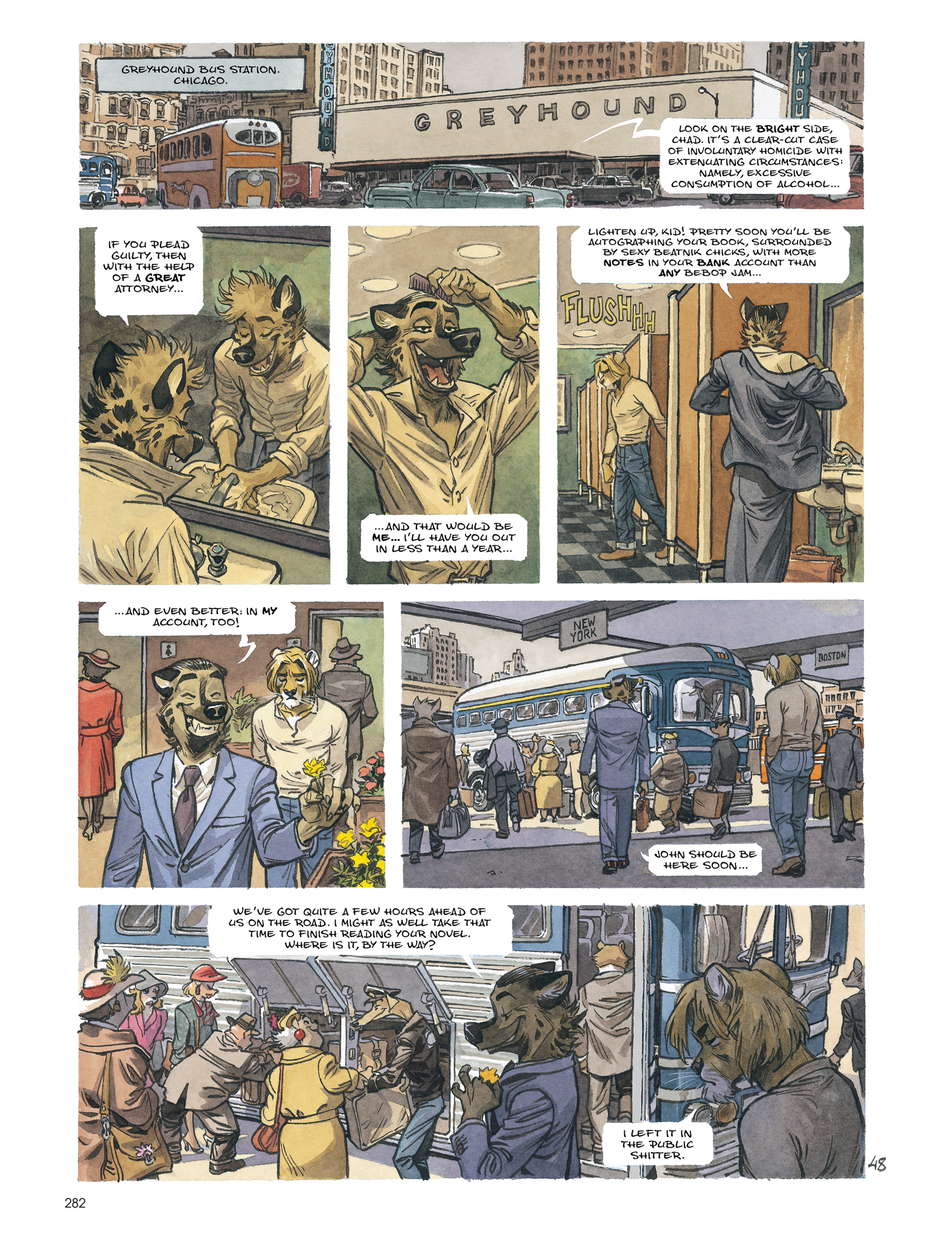 Blacksad: The Collected Stories (2020) issue 1 - Page 284