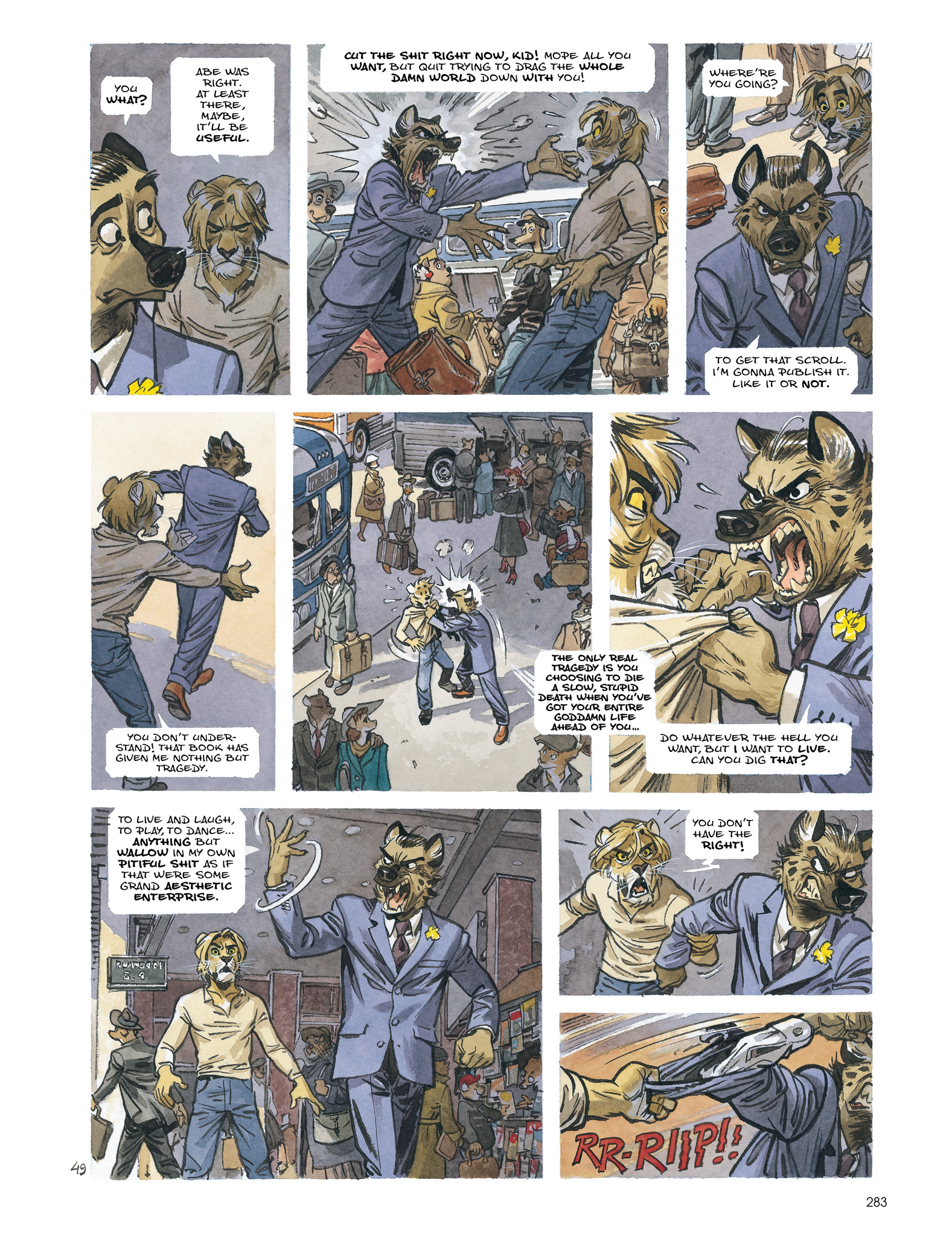 Blacksad: The Collected Stories (2020) issue 1 - Page 285