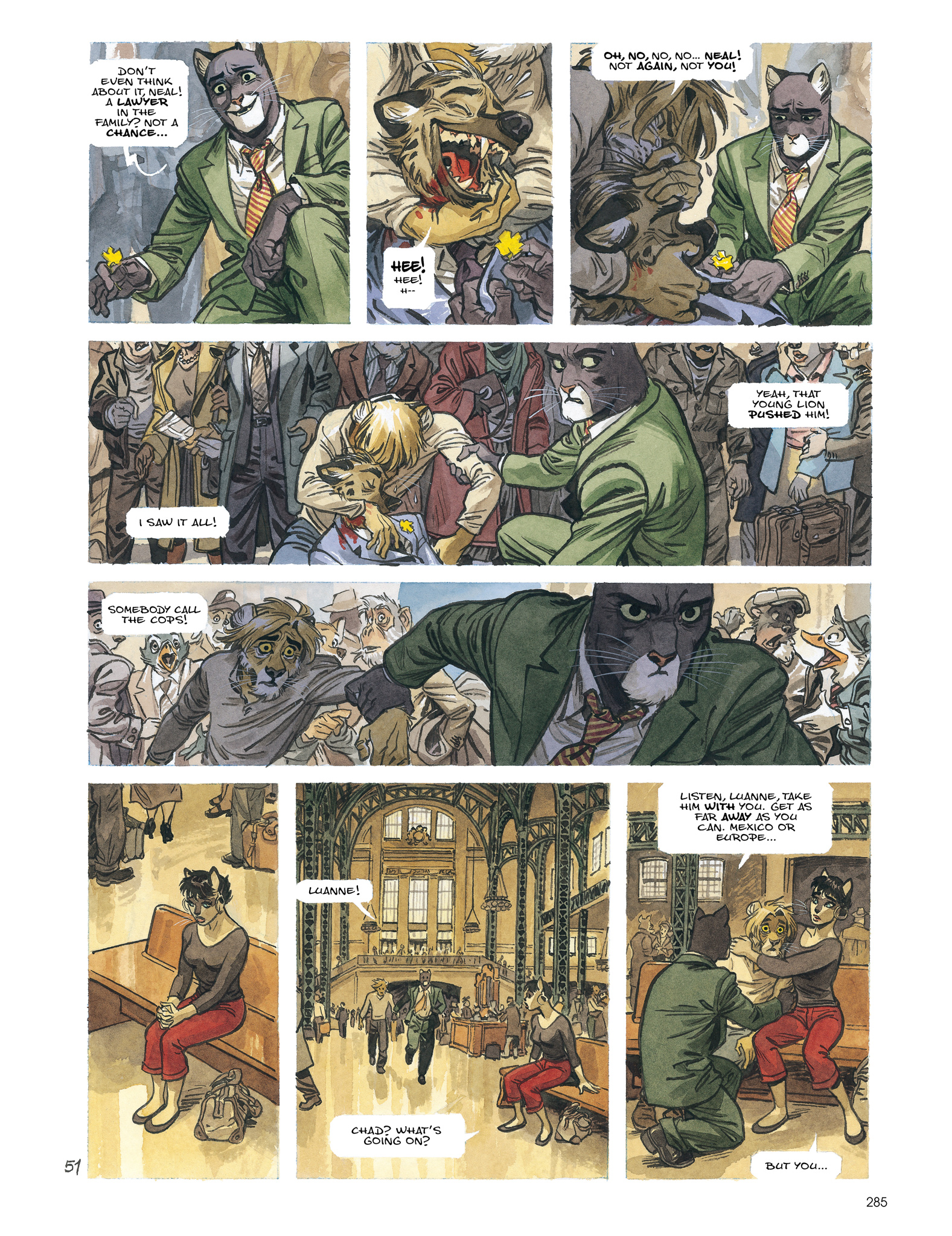 Blacksad: The Collected Stories (2020) issue 1 - Page 287