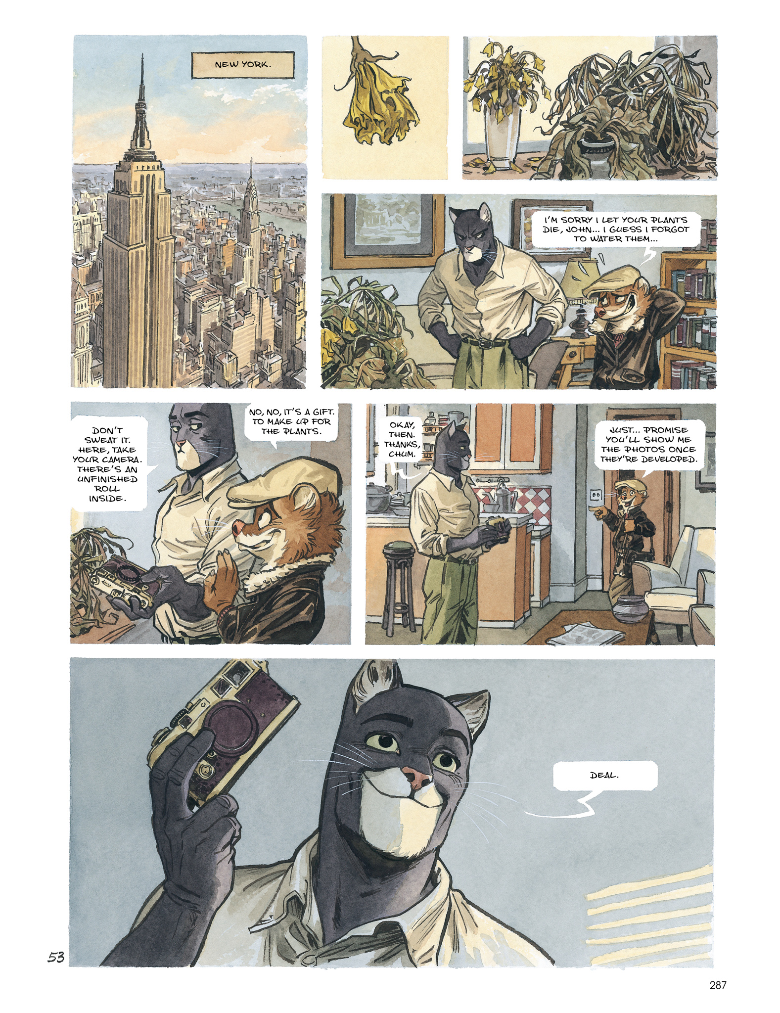 Blacksad: The Collected Stories (2020) issue 1 - Page 289