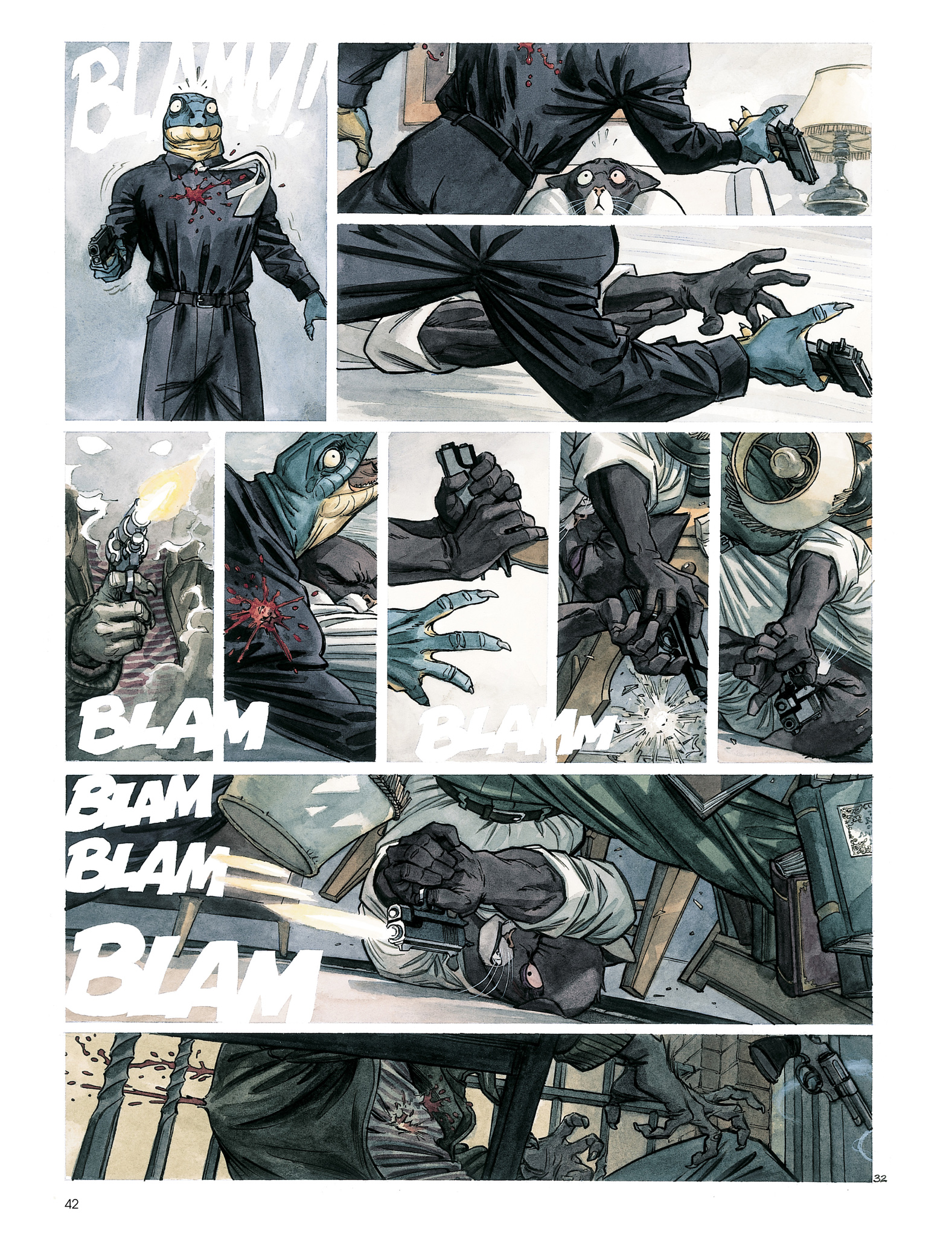 Blacksad: The Collected Stories (2020) issue 1 - Page 44