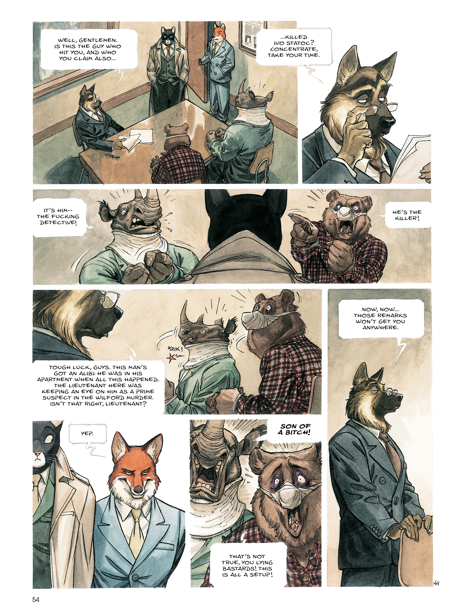 Blacksad: The Collected Stories (2020) issue 1 - Page 56