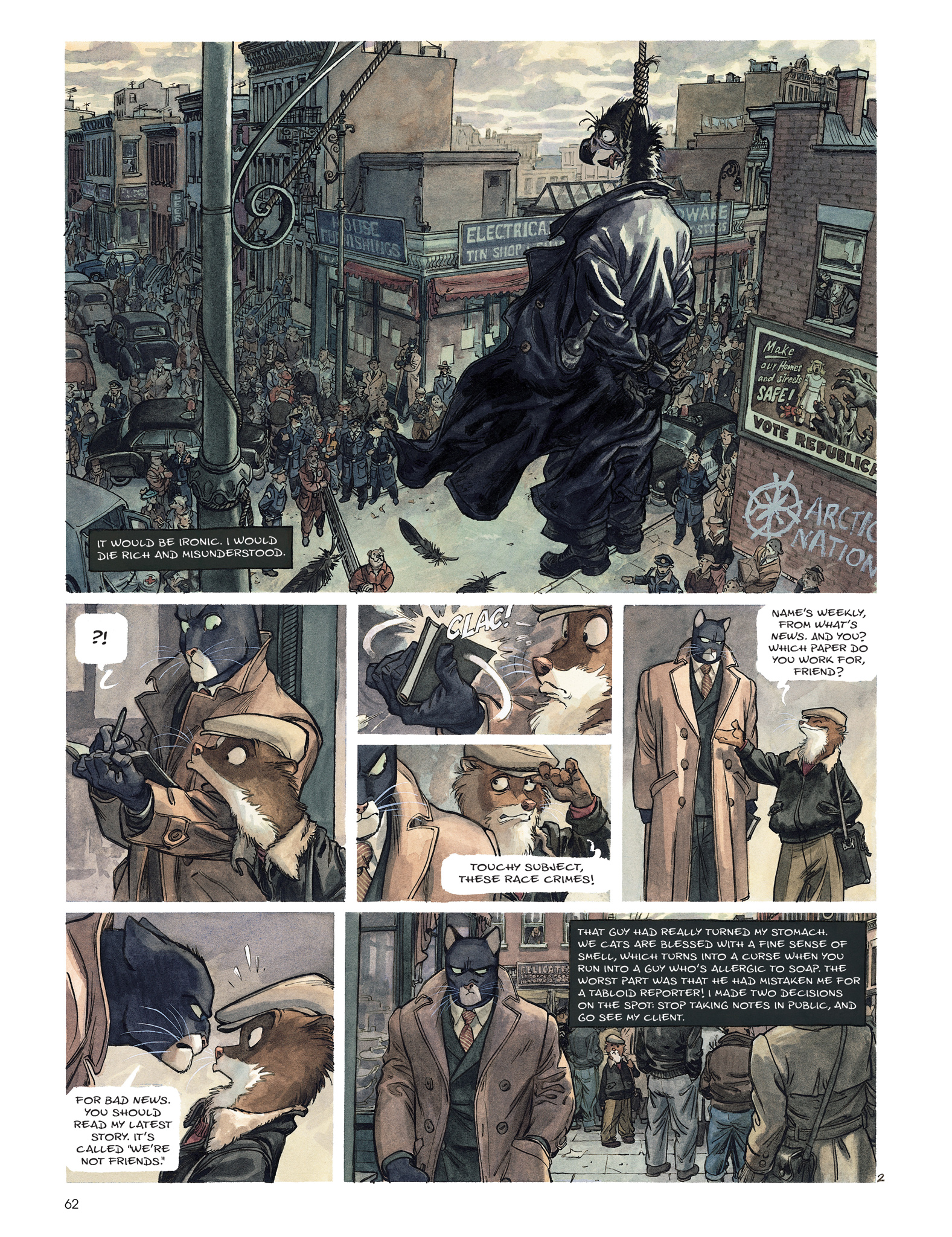 Blacksad: The Collected Stories (2020) issue 1 - Page 64