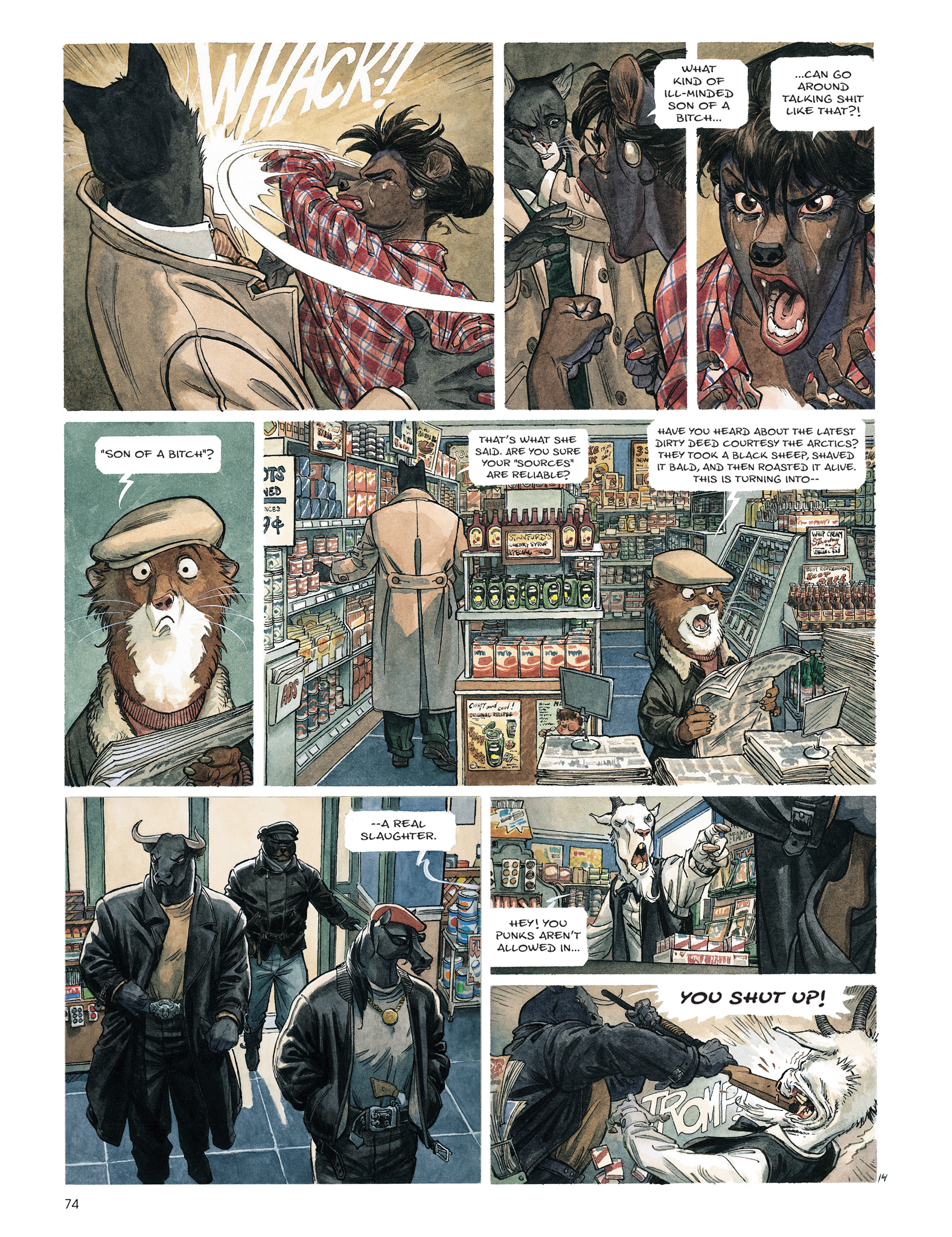 Blacksad: The Collected Stories (2020) issue 1 - Page 76