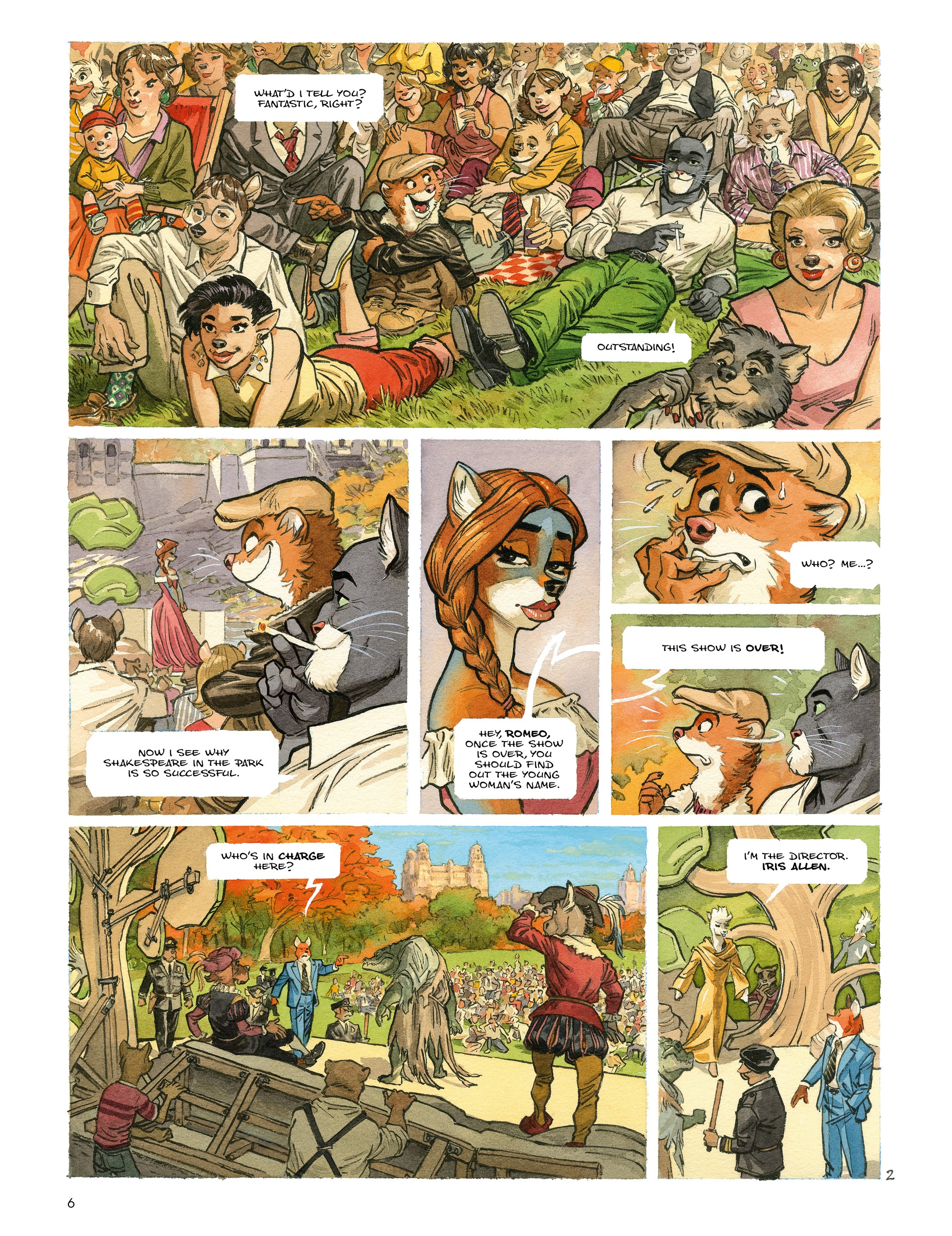 Blacksad: They All Fall Down (2022-) issue Part 1 - Page 8