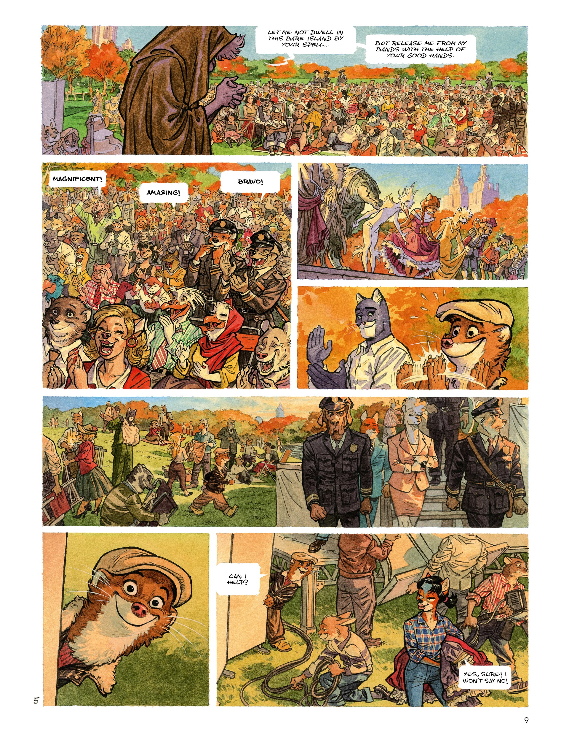 Blacksad: They All Fall Down (2022-) issue Part 1 - Page 11