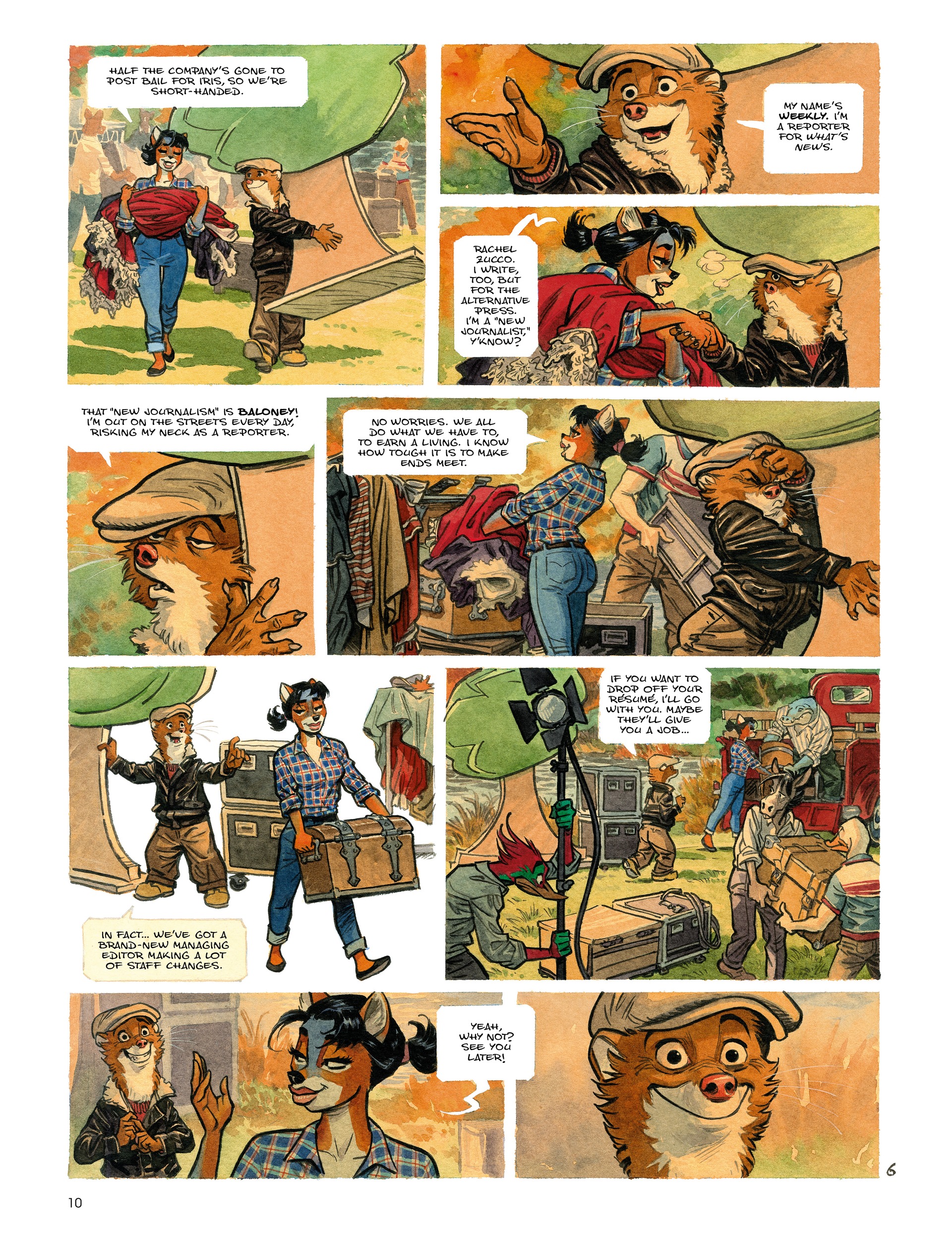 Blacksad: They All Fall Down (2022-) issue Part 1 - Page 12