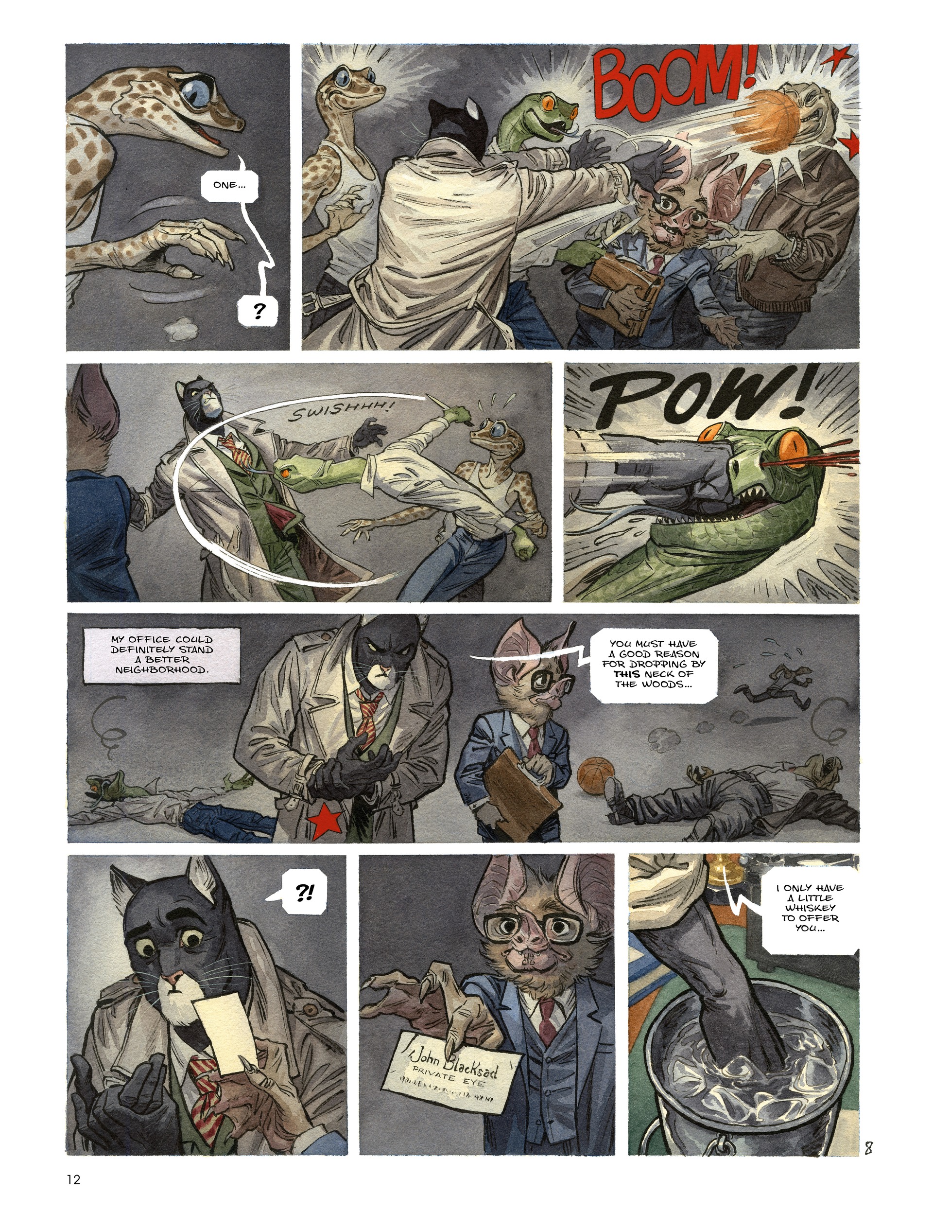 Blacksad: They All Fall Down (2022-) issue Part 1 - Page 14