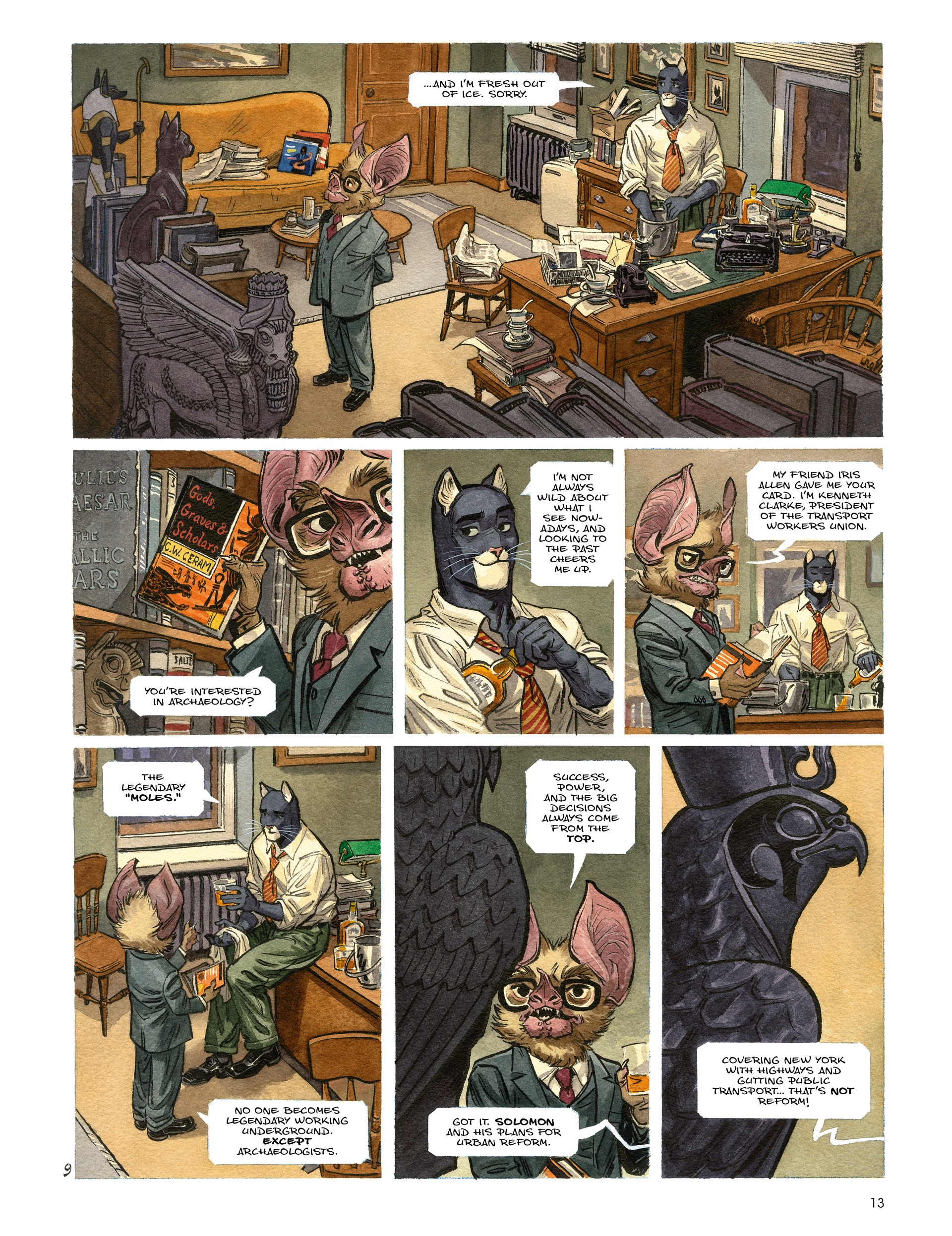 Blacksad: They All Fall Down (2022-) issue Part 1 - Page 15