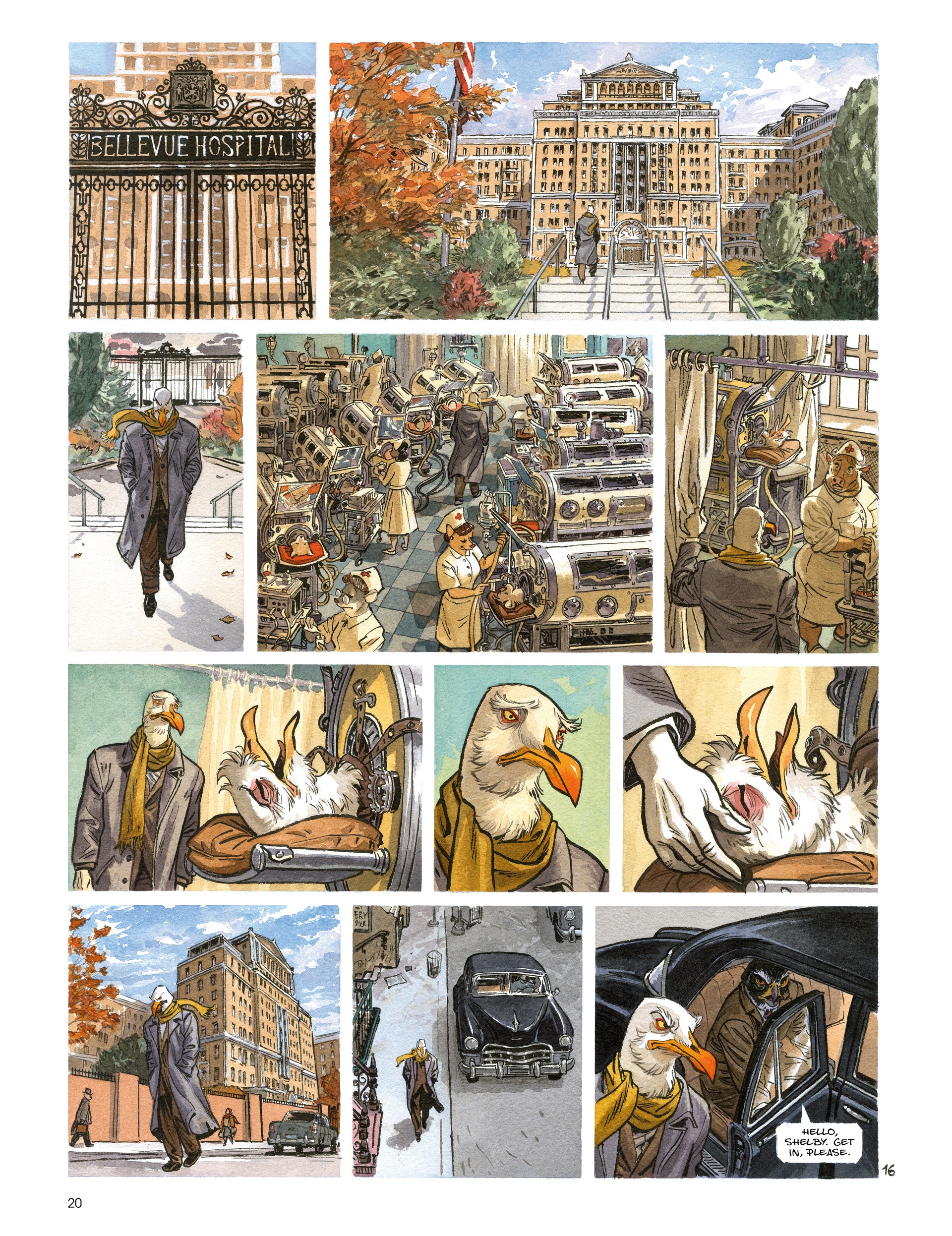 Blacksad: They All Fall Down (2022-) issue Part 1 - Page 22