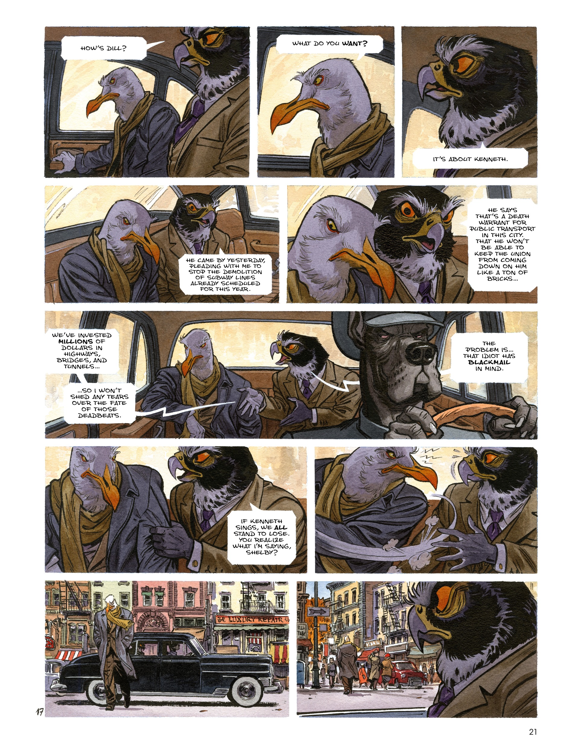 Blacksad: They All Fall Down (2022-) issue Part 1 - Page 23