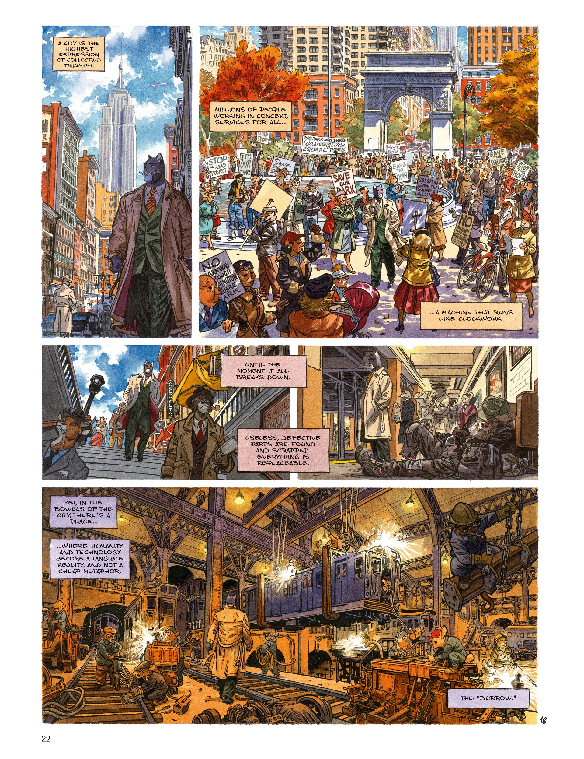 Blacksad: They All Fall Down (2022-) issue Part 1 - Page 24